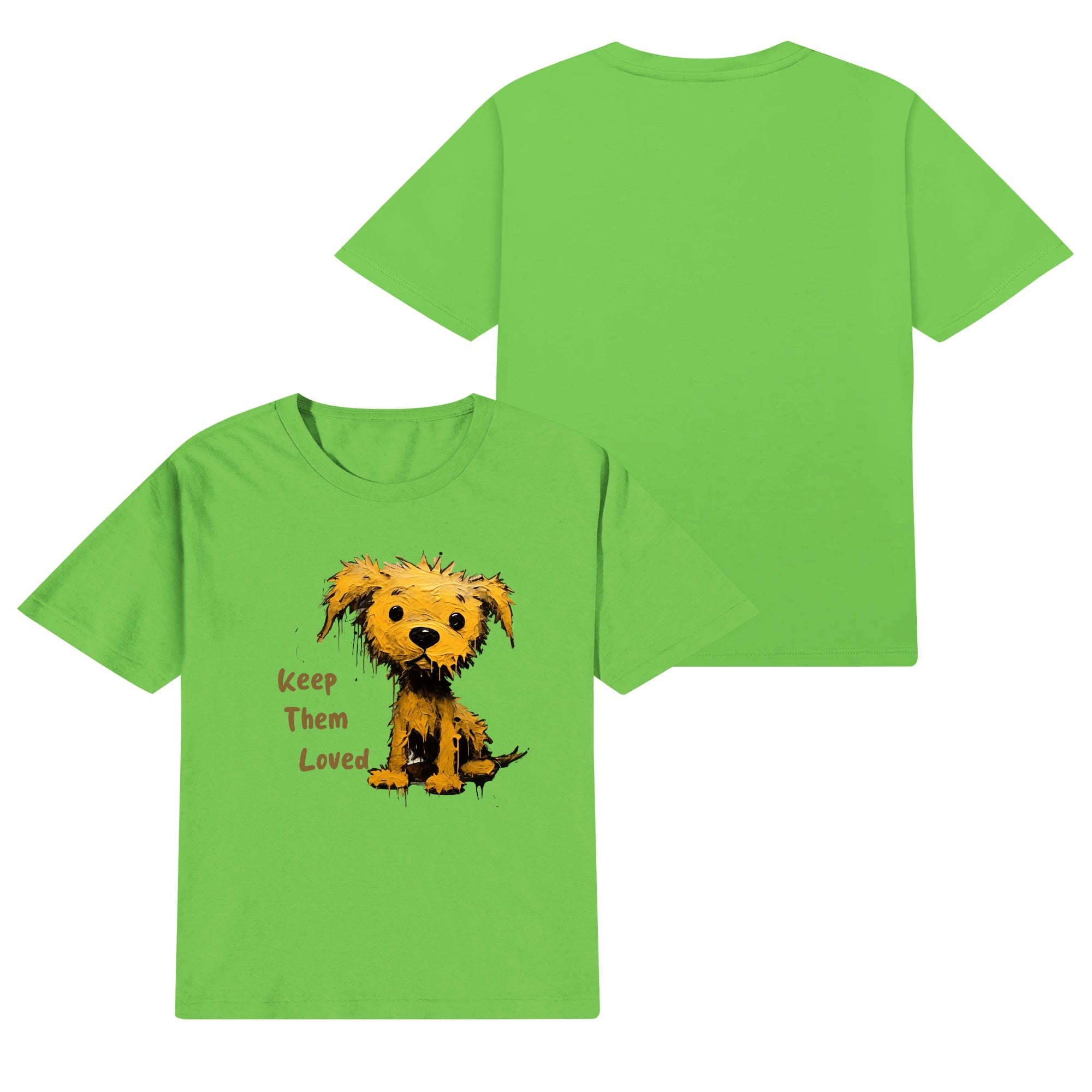 Kids Cotton Front Printing T-Shirt