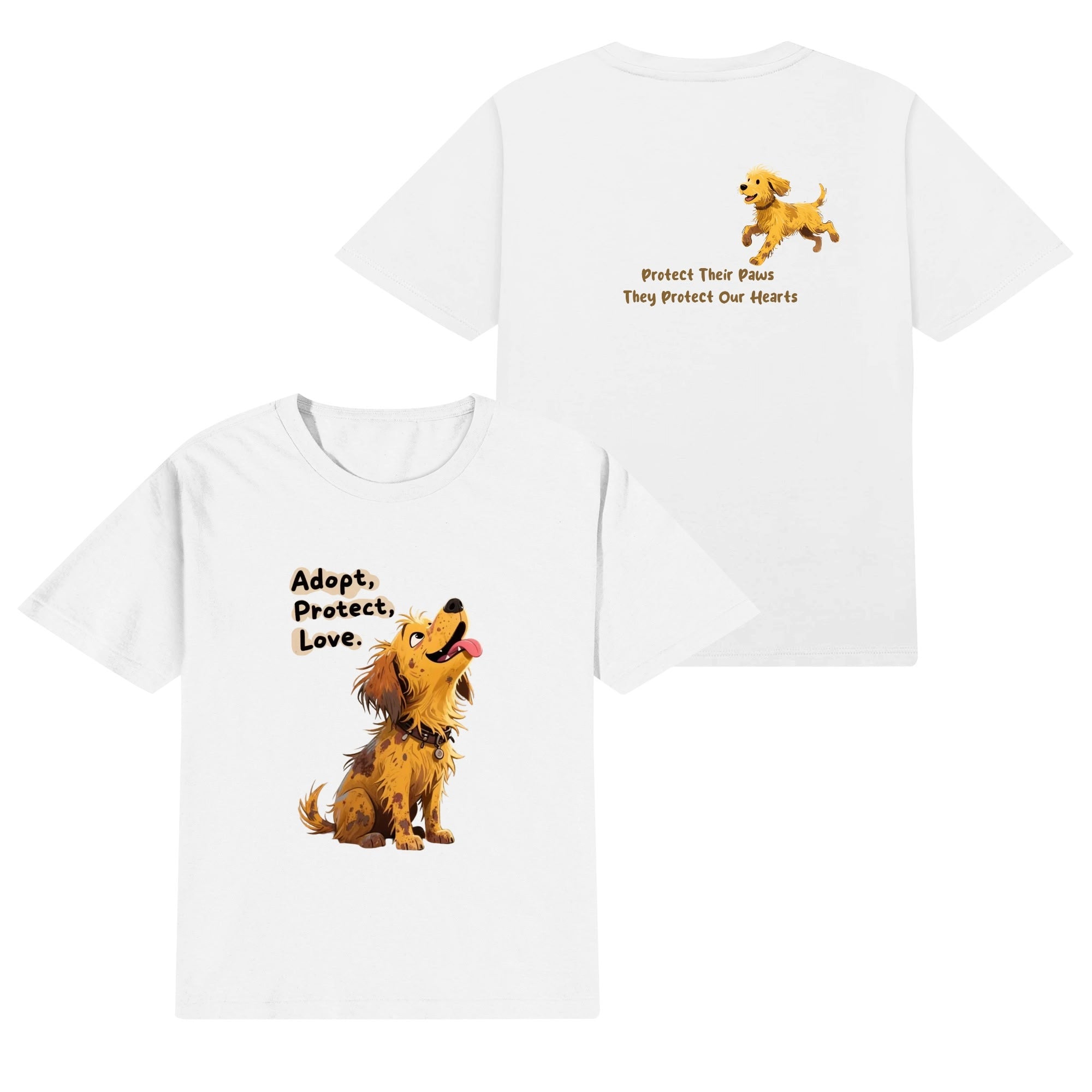 Kids Cotton Front & Back Printing T-Shirt