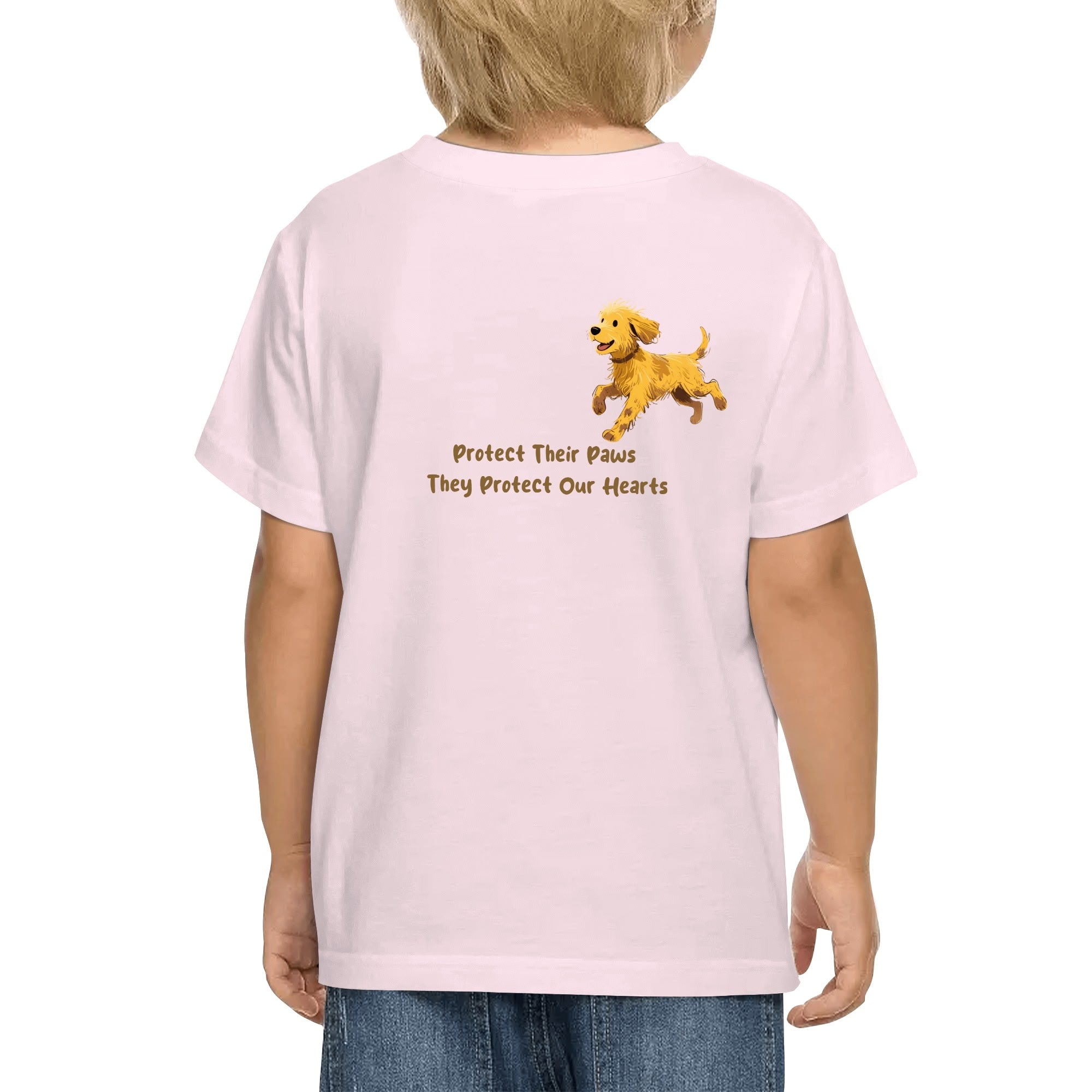 Kids Cotton Front & Back Printing T-Shirt