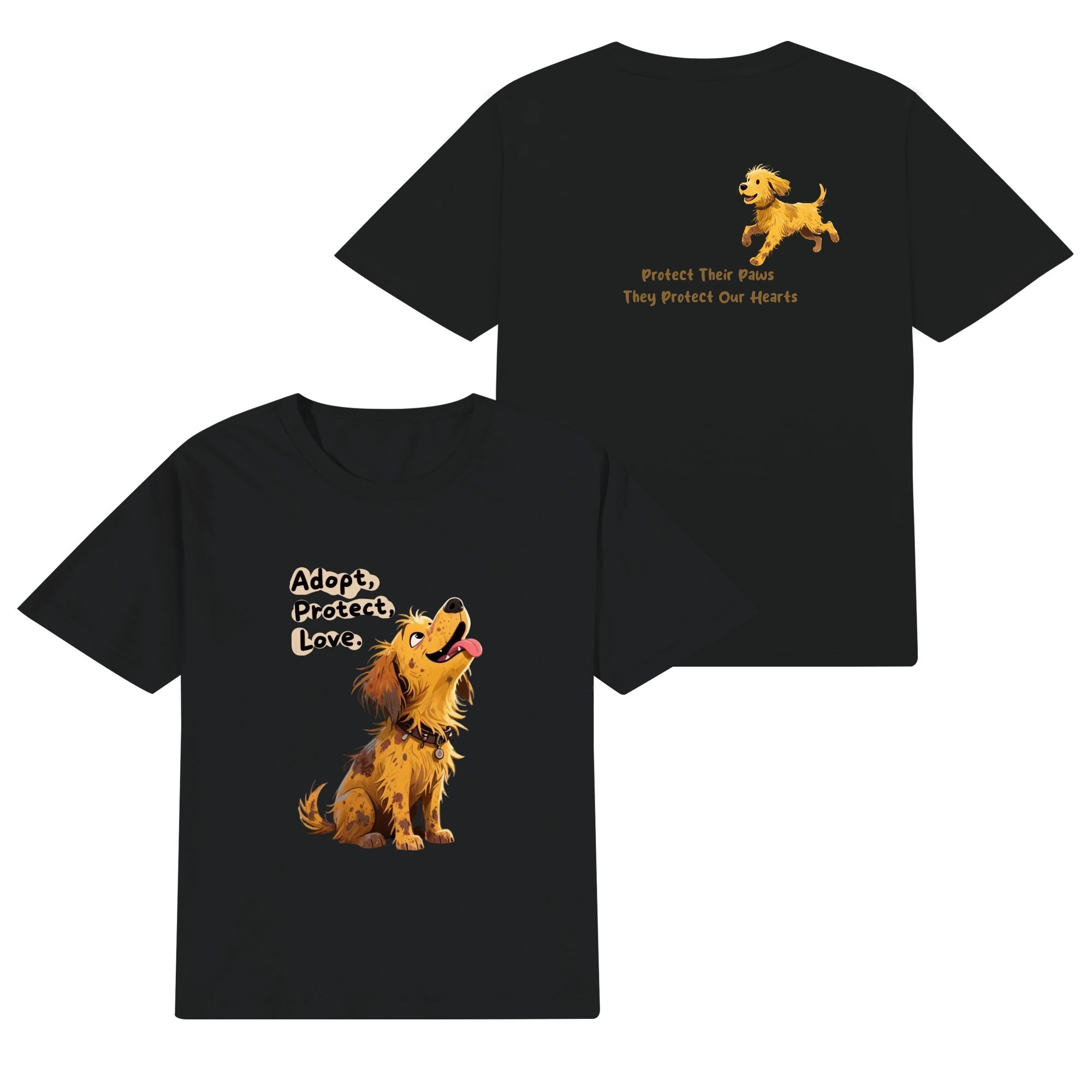 Kids Cotton Front & Back Printing T-Shirt