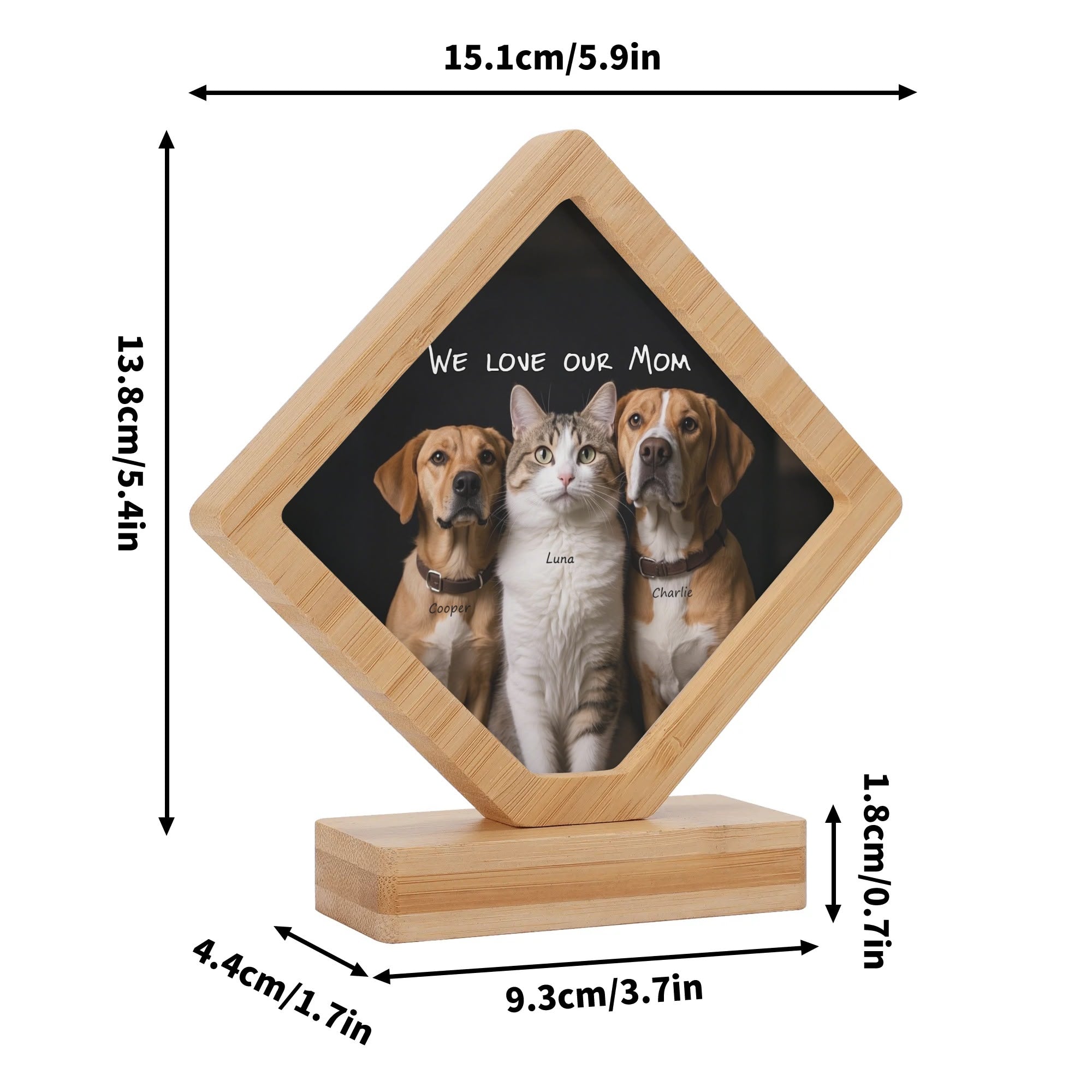 Custom Magnetic Photo Frame - Cherished Moments for Every Occasion