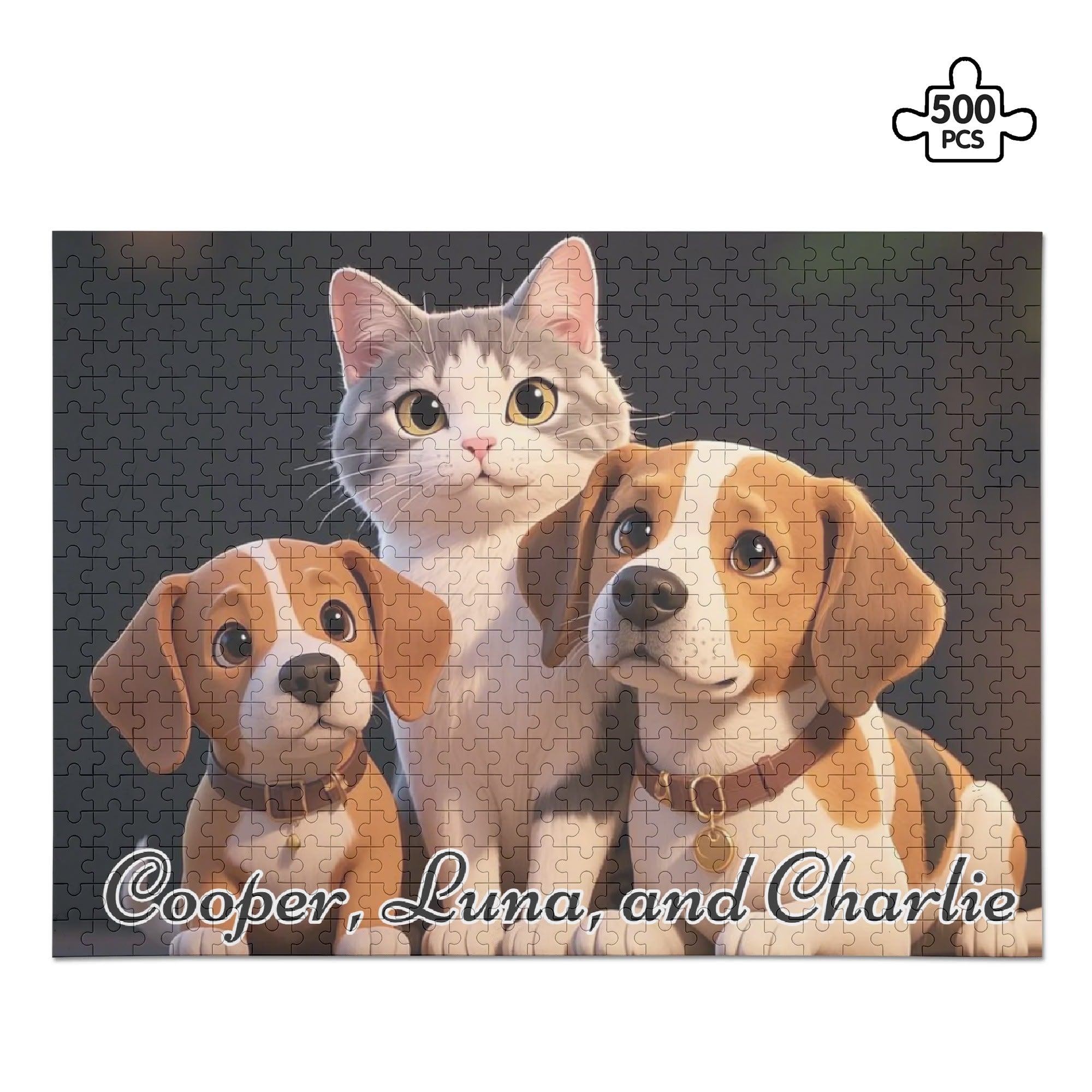 Custom Photo Puzzle - Turn Memories into Timeless Art (500 Pcs)