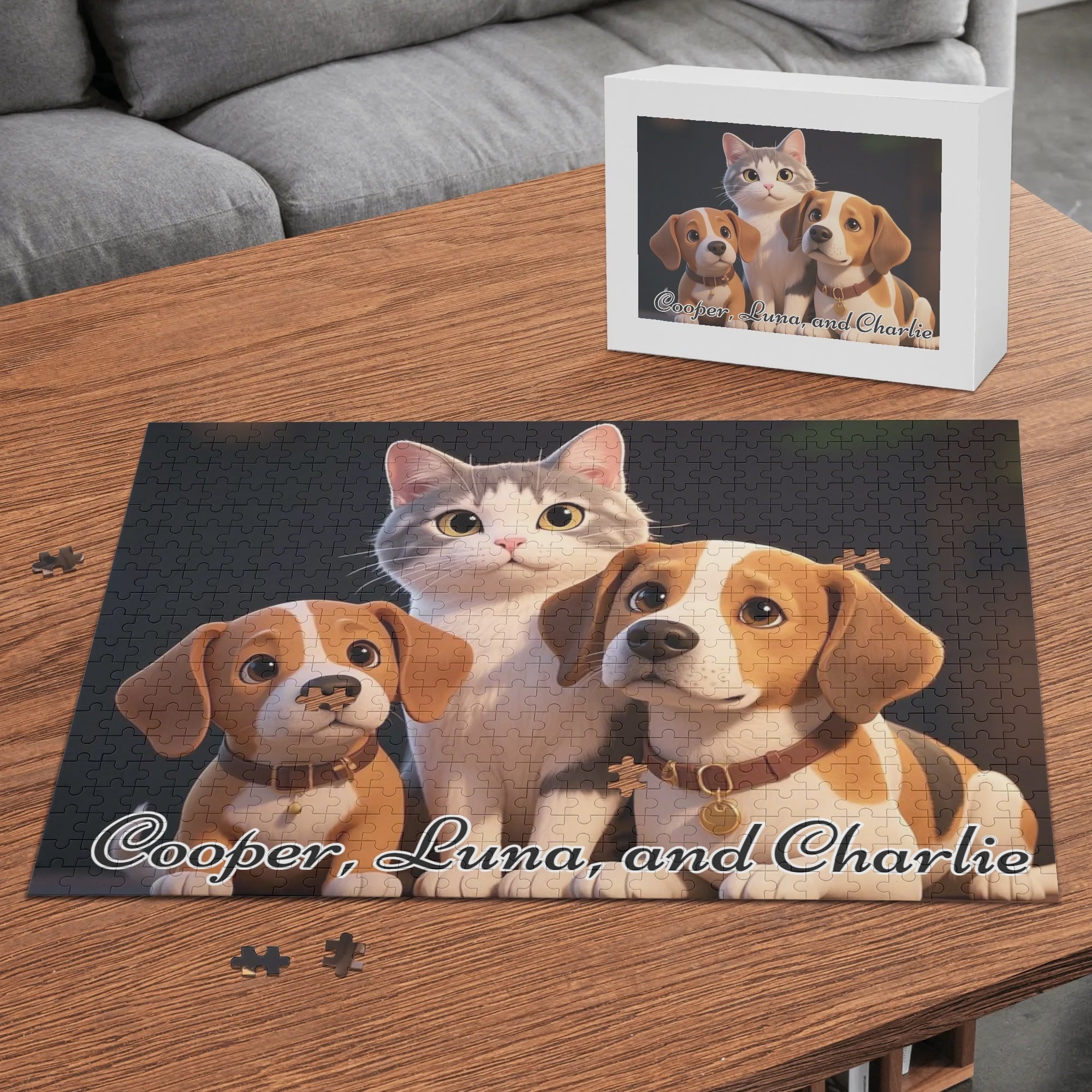 Custom Photo Puzzle - Turn Memories into Timeless Art (500 Pcs)