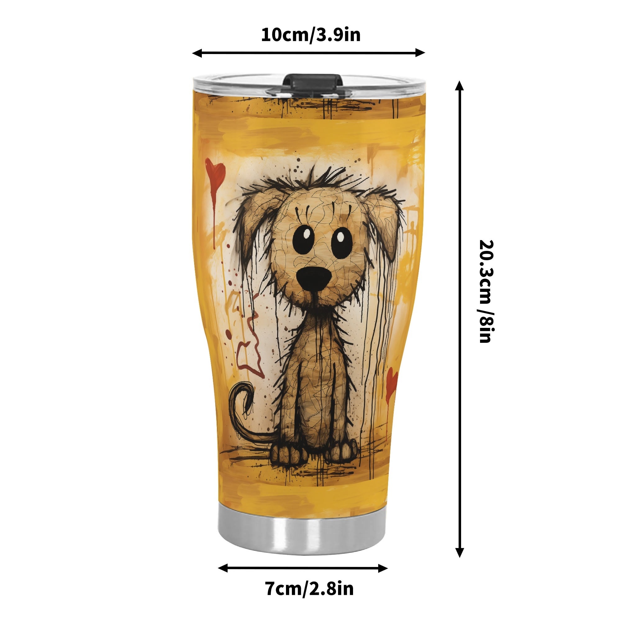 3D Personalized Stainless Steel Tumbler 30oz-Create Your Own Story