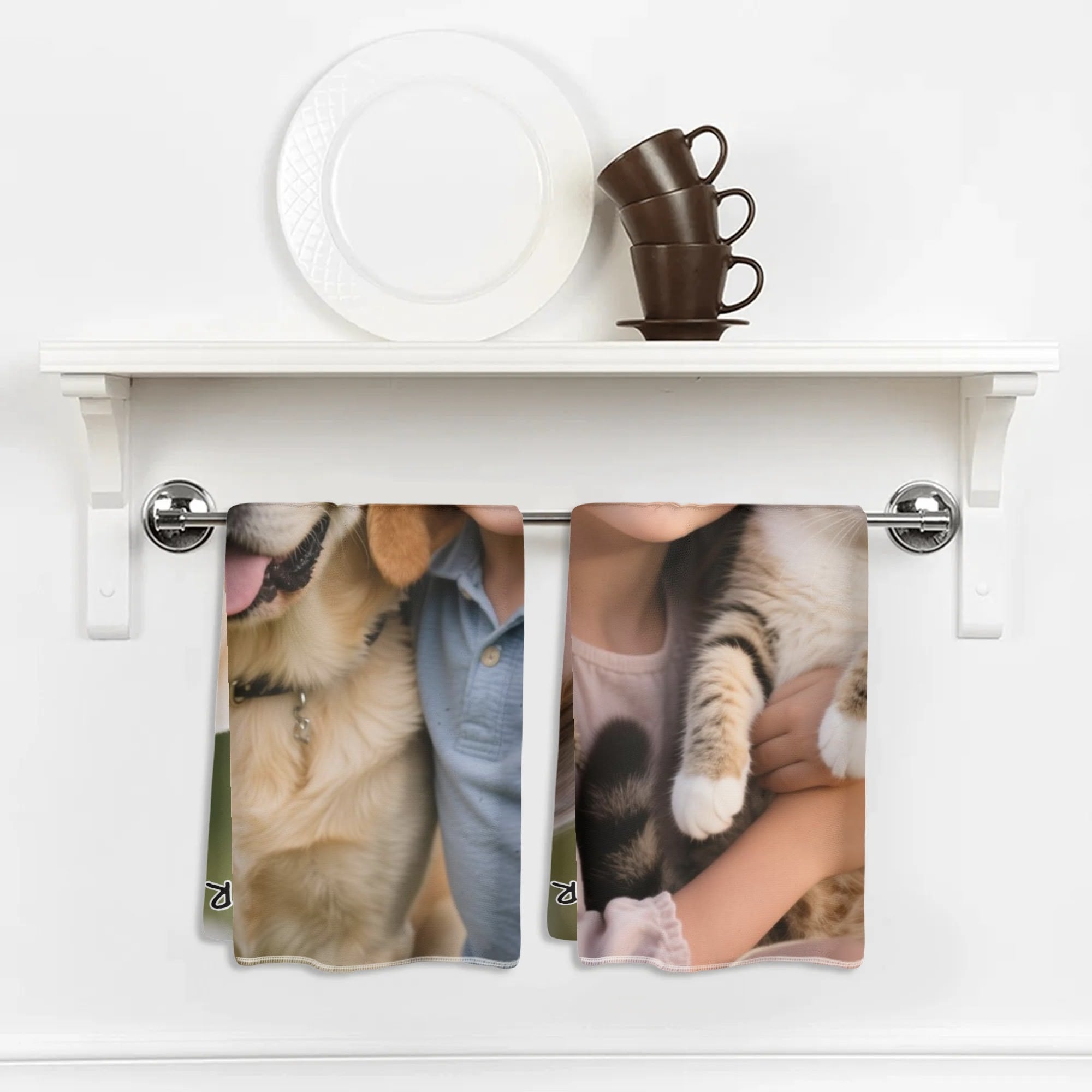 Custom Photo Towels (2-Pack) – Make Every Day More Colorful!