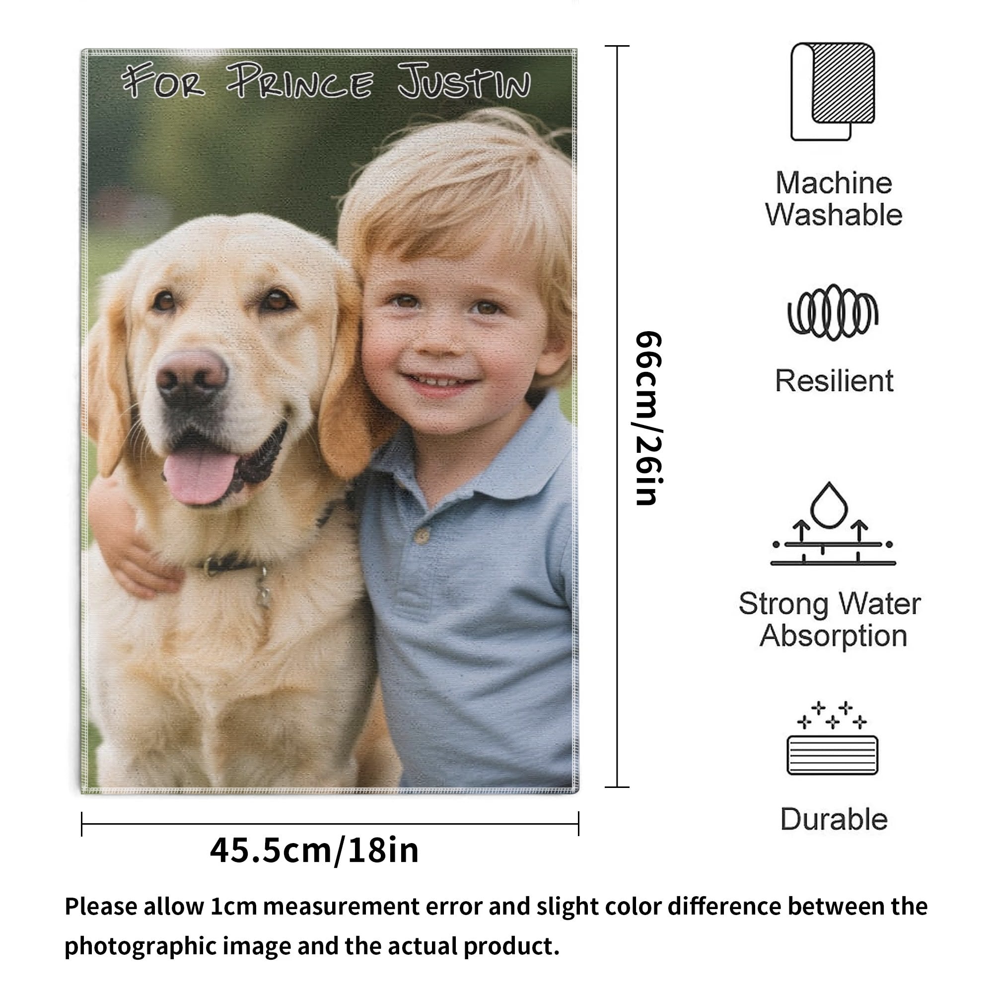 Custom Photo Towels (2-Pack) – Make Every Day More Colorful!