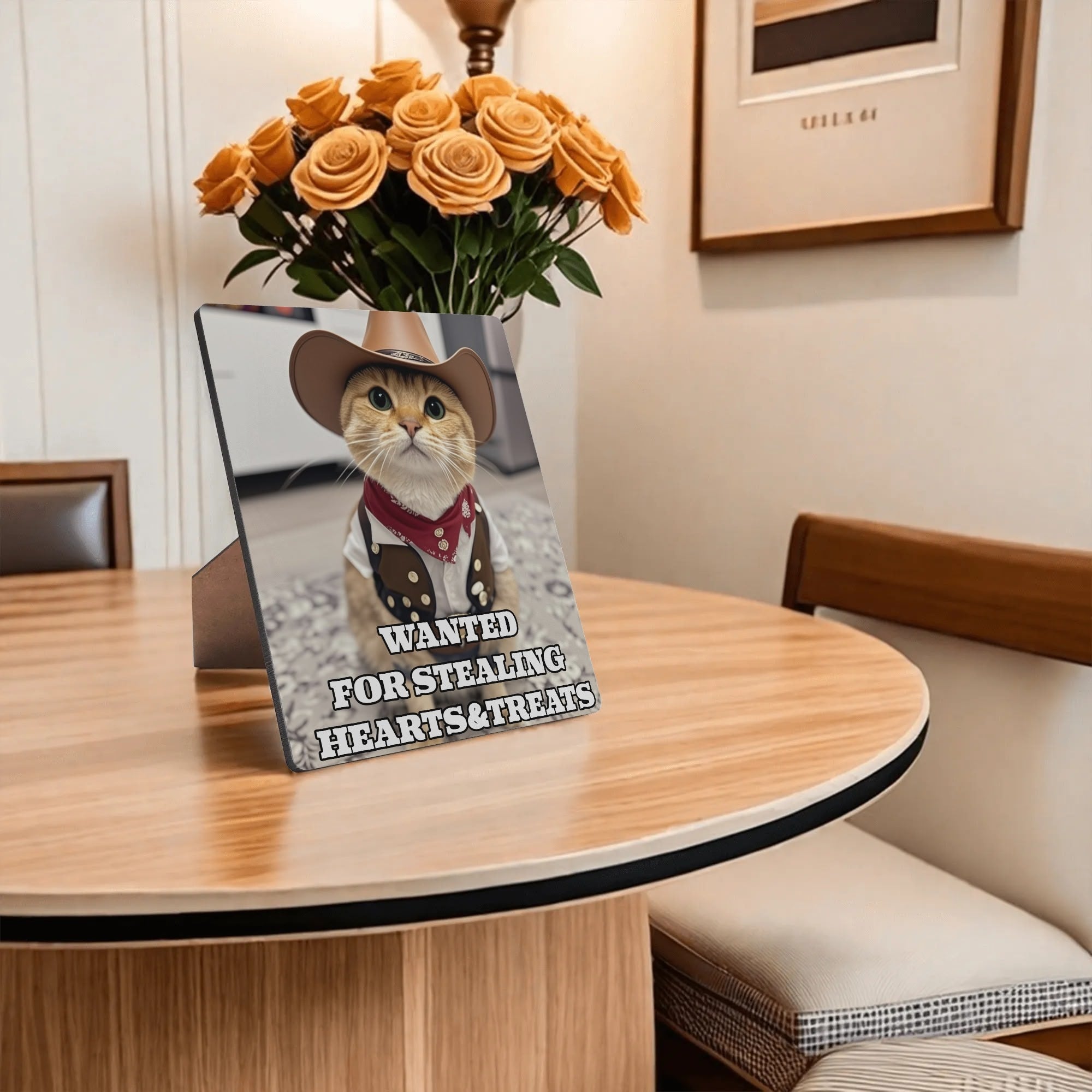 Personalized Wooden Photo Frame – A Touch of Heart in Every Detail(Vertical)