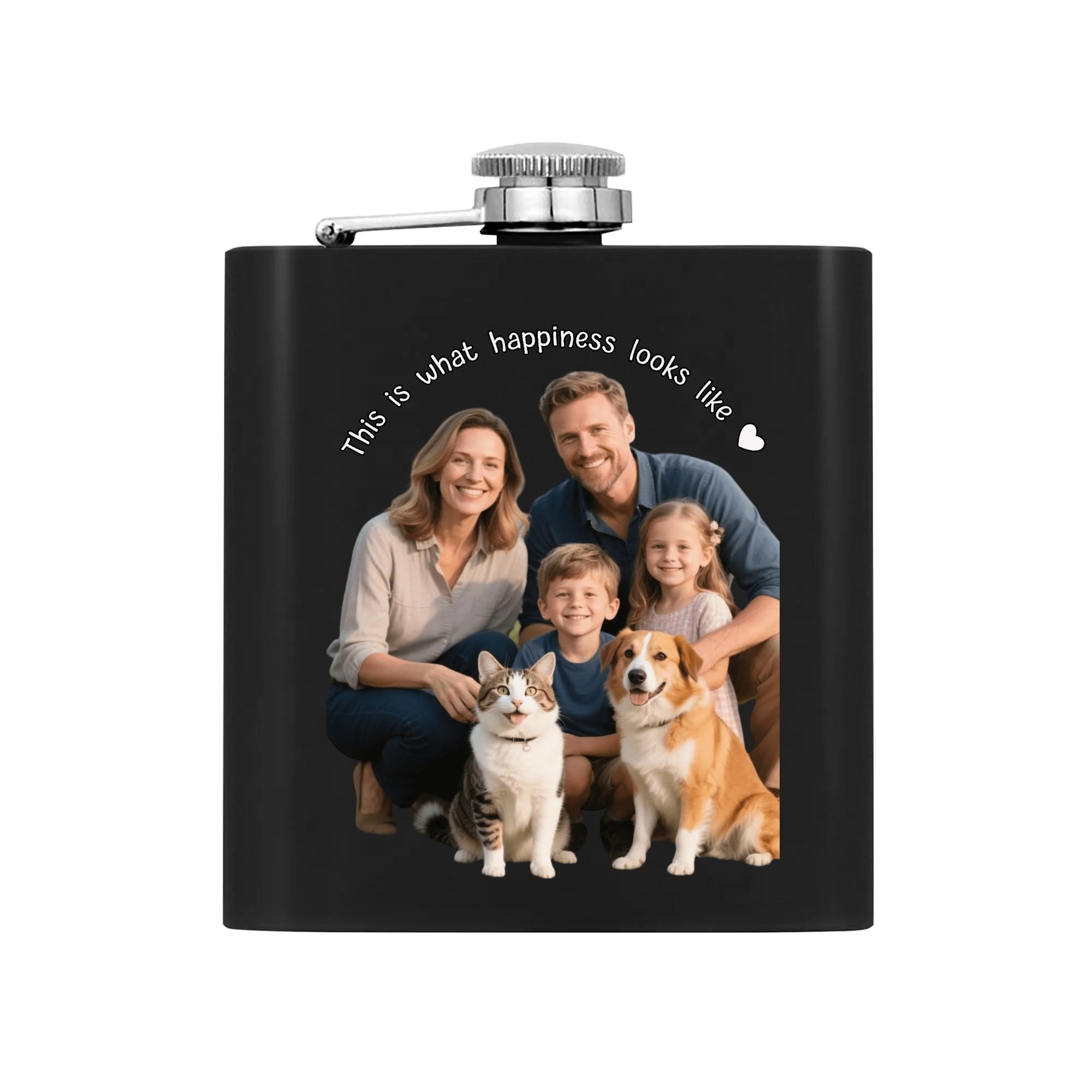 Premium 7oz Stainless Steel Hip Flask Gift Set – Personalized&Stylish