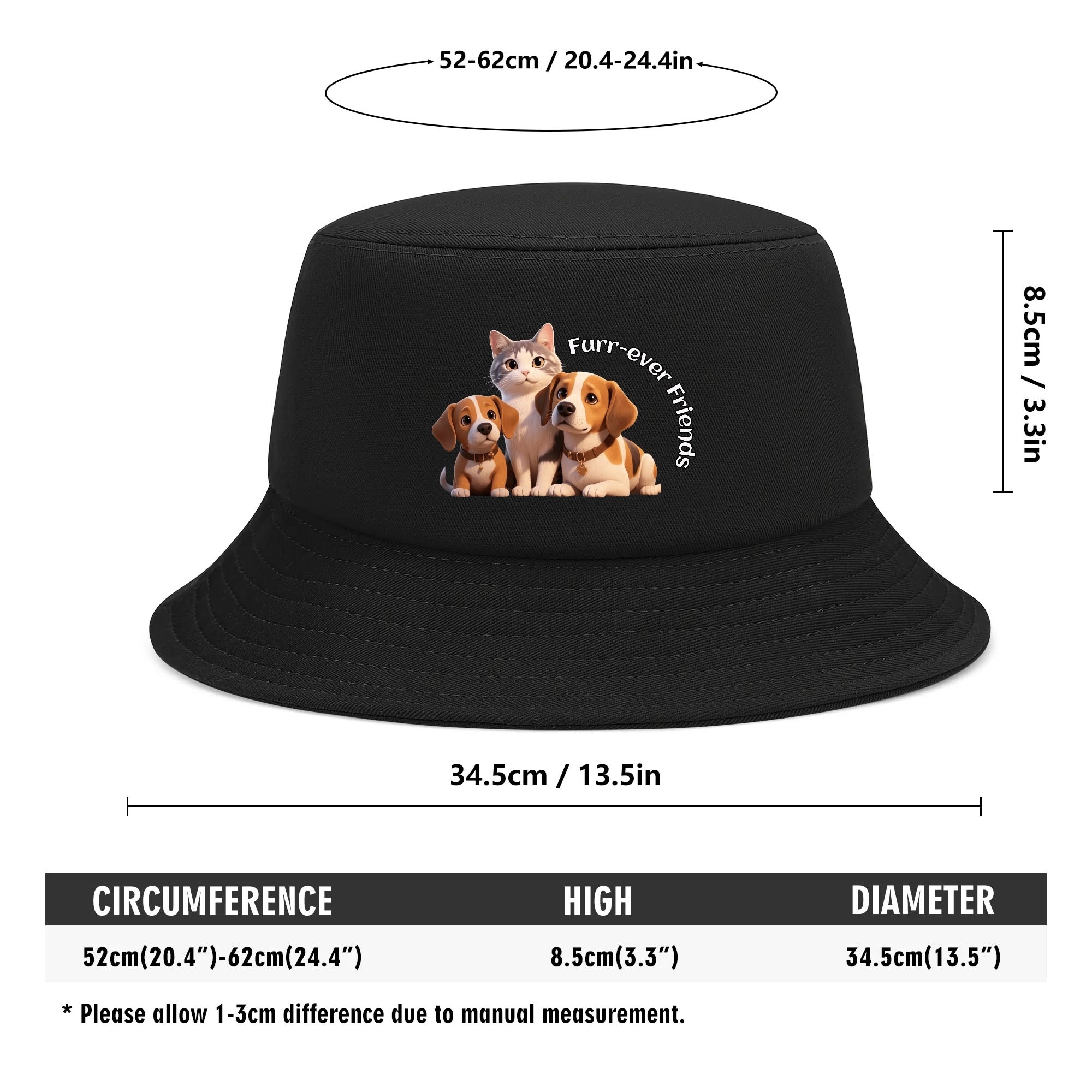 Personalized Bucket Hat – Stylish Sun Protection with Your Own Twist!
