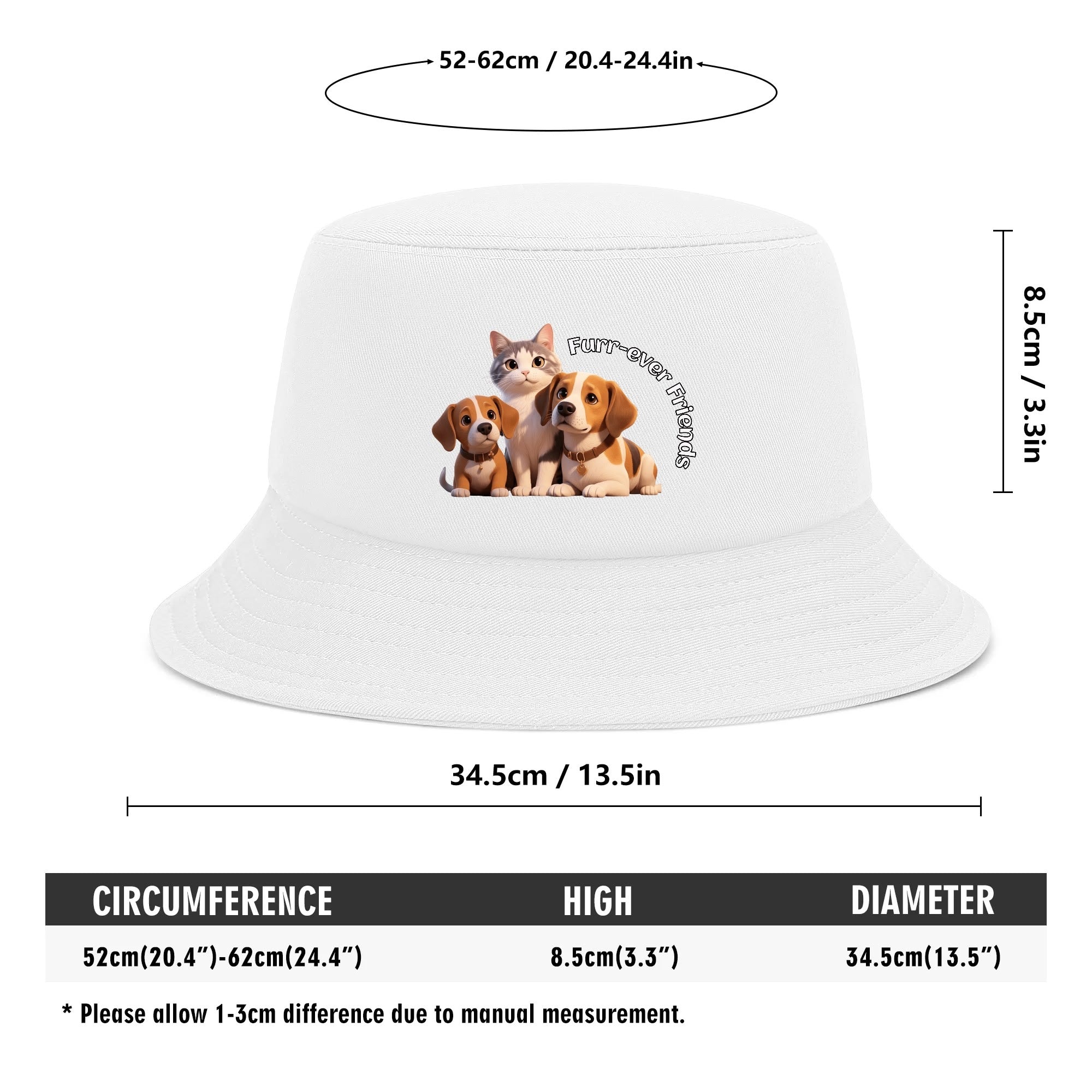 Personalized Bucket Hat – Stylish Sun Protection with Your Own Twist!