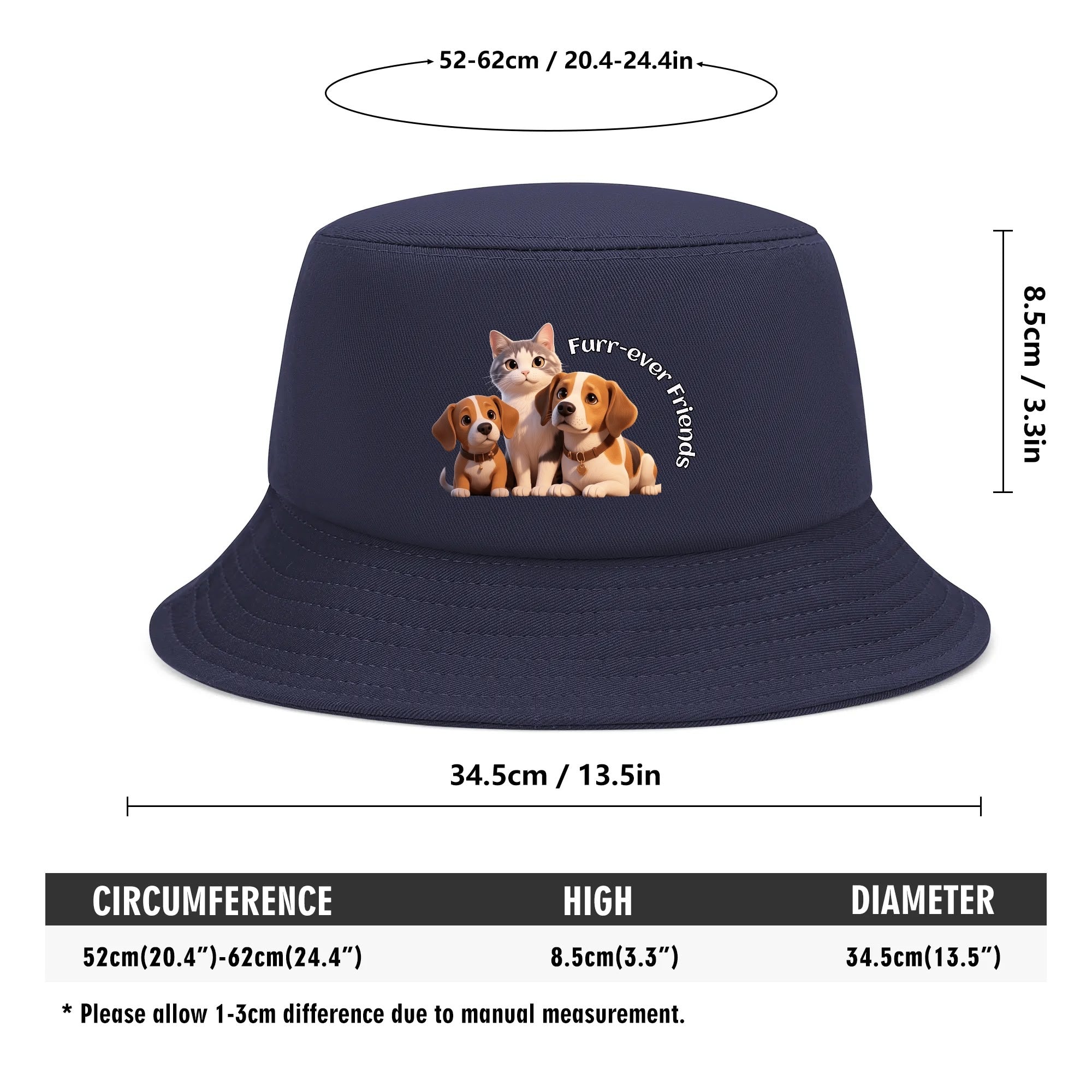 Personalized Bucket Hat – Stylish Sun Protection with Your Own Twist!