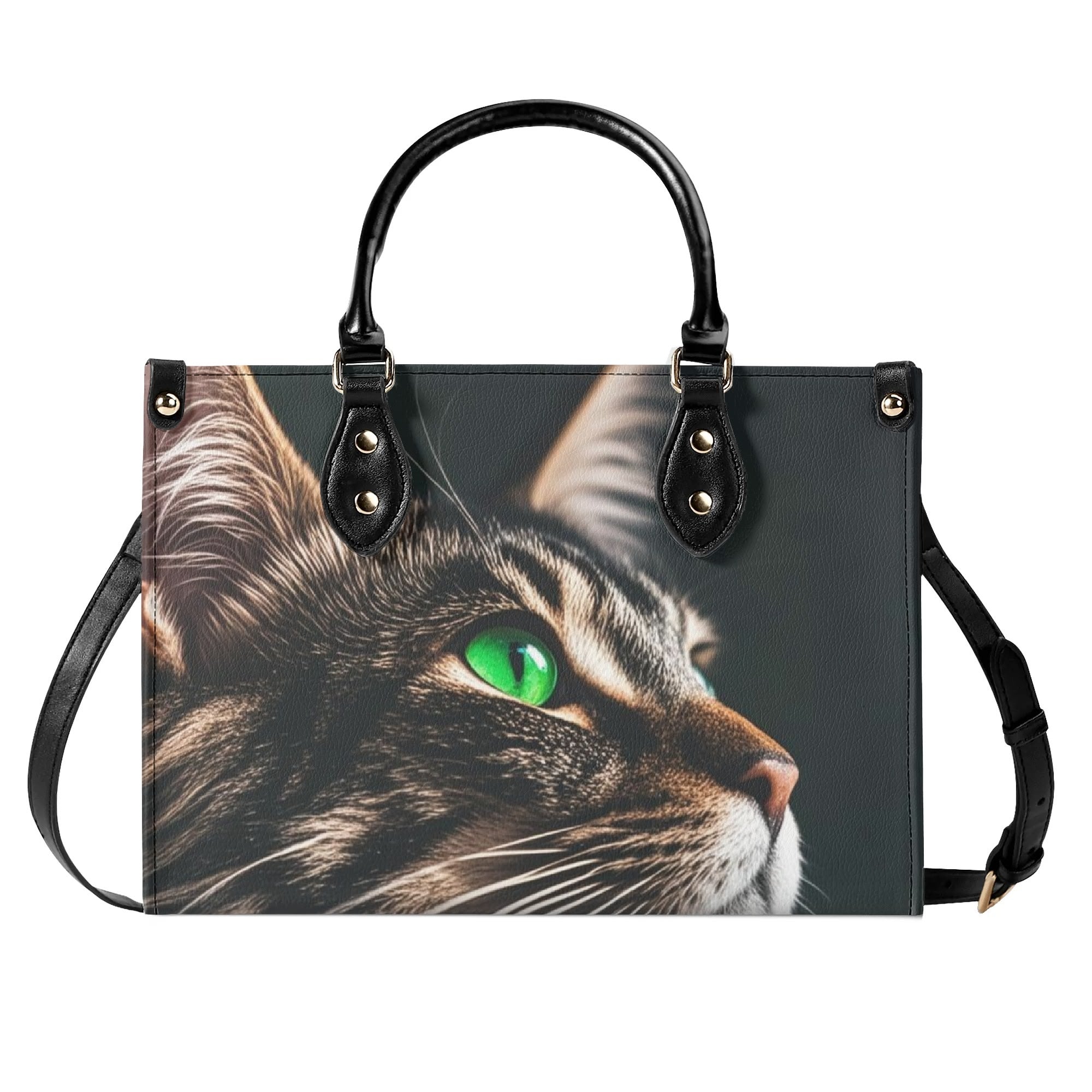 Chic & Personalized Leather Handbag – Elegance Meets Everyday Function