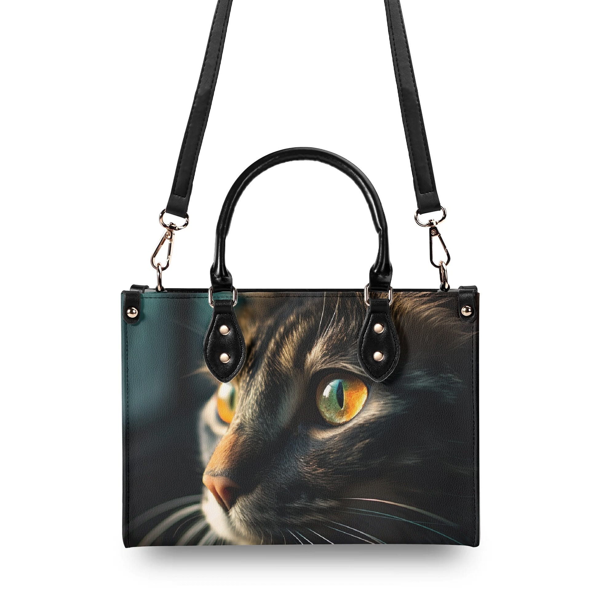 Chic & Personalized Leather Handbag – Elegance Meets Everyday Function