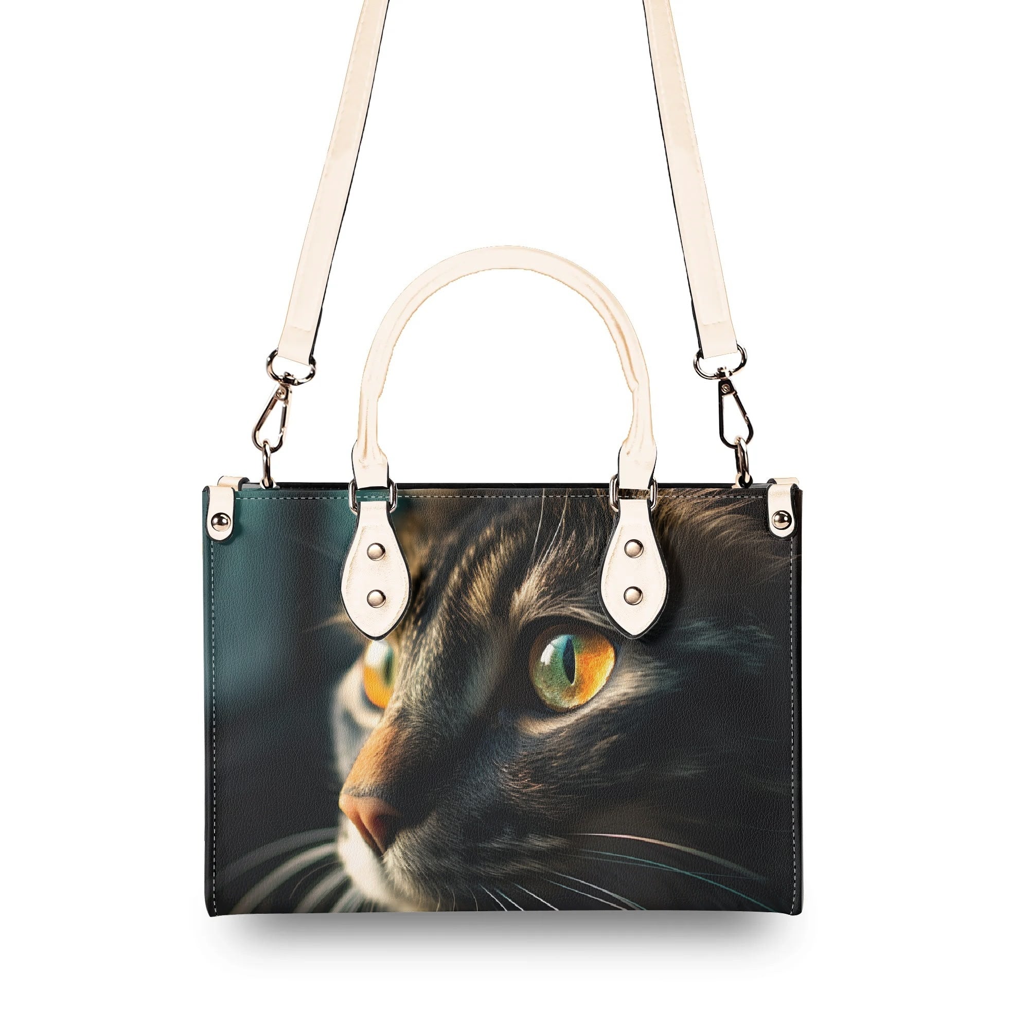 Chic & Personalized Leather Handbag – Elegance Meets Everyday Function