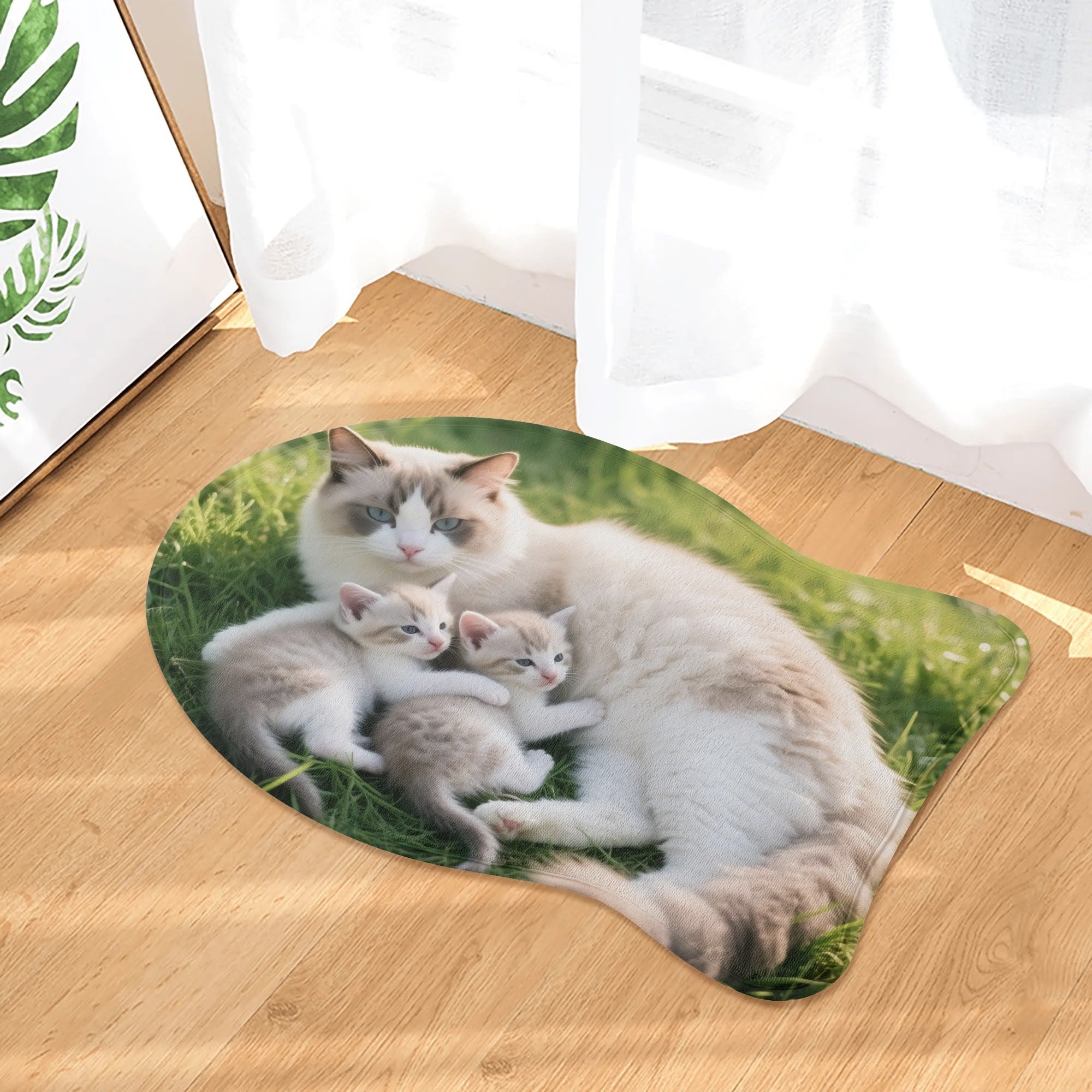 Lumfur Non-Slip Cat Rug – Soft, Secure & Odor-Free Comfort