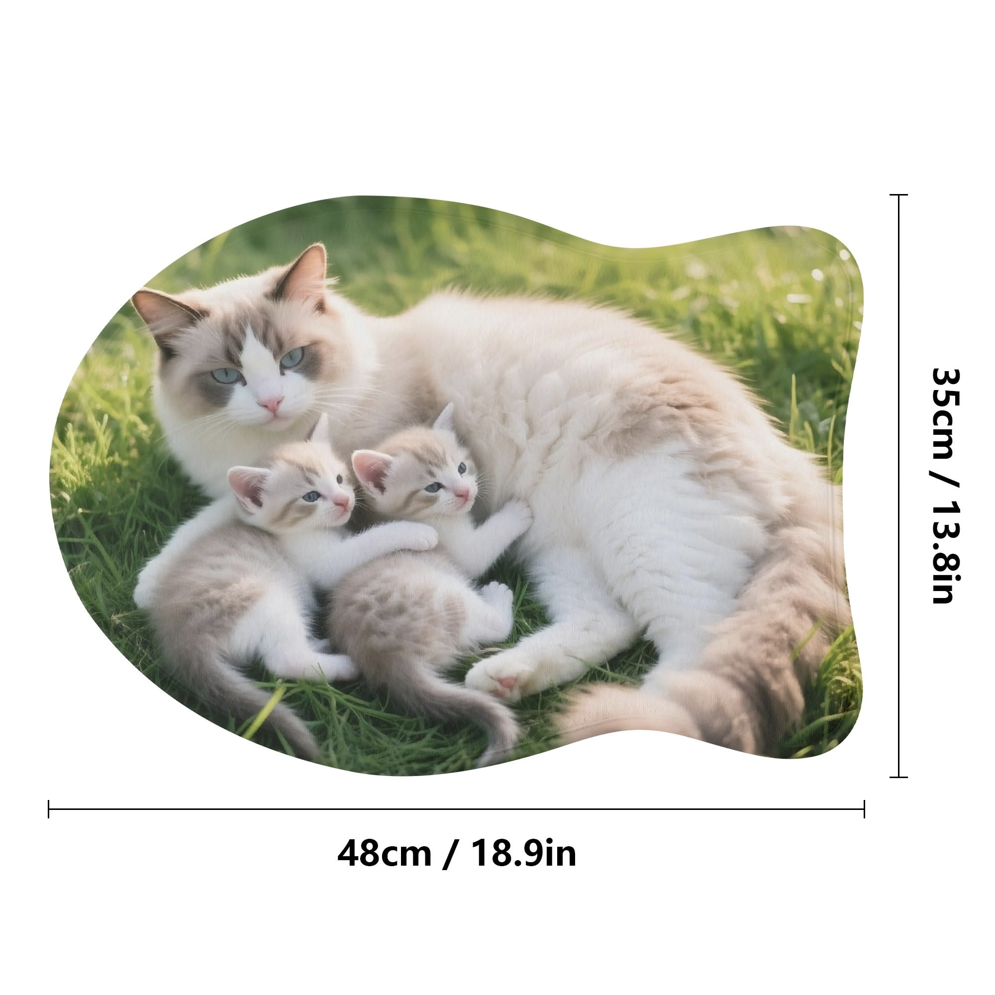 Lumfur Non-Slip Cat Rug – Soft, Secure & Odor-Free Comfort