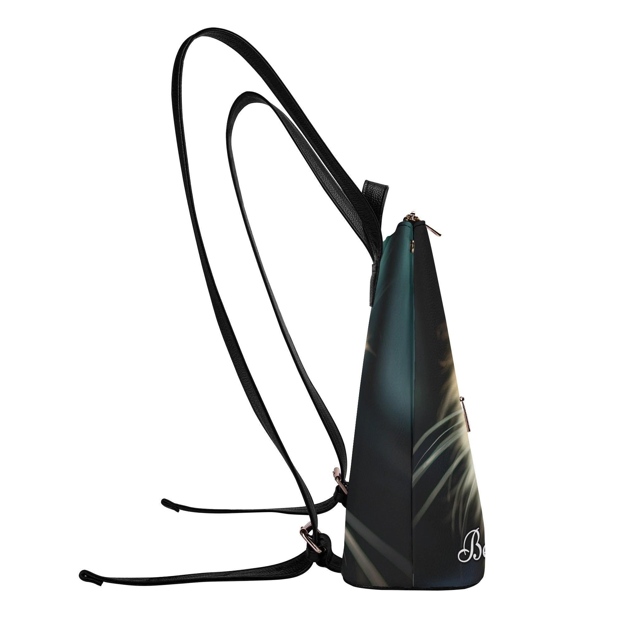 Convertible Anti-Theft PU Leather Backpack – Stylish Women’s Satchel, Shoulder & Travel Bag