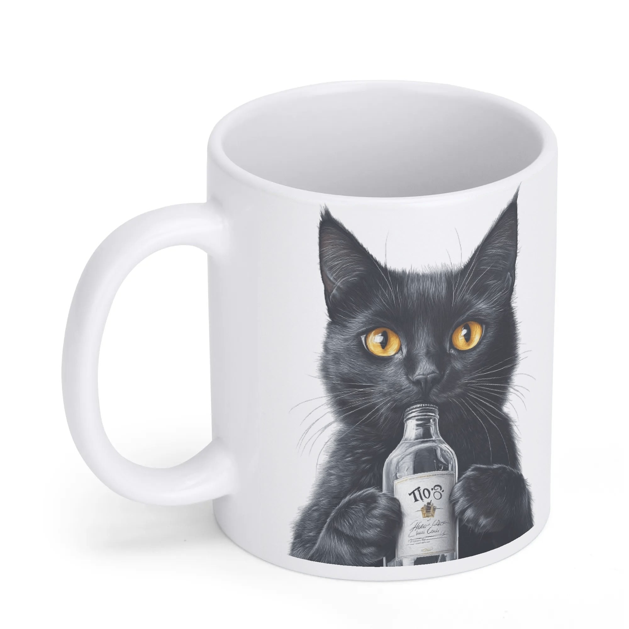 Classic White Ceramic Mug – Elegant, Durable & Perfect for Personalized Designs (11oz)