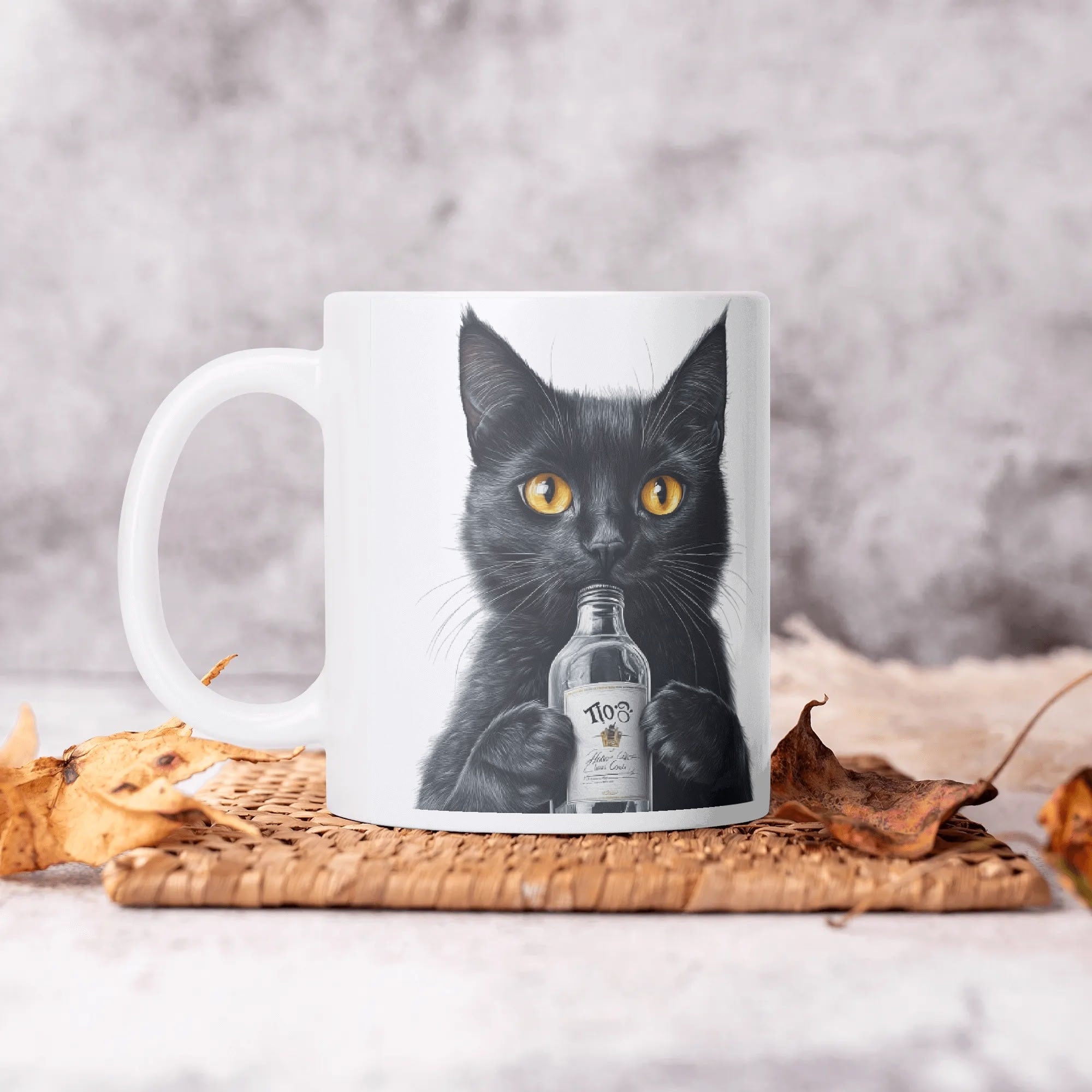 Classic White Ceramic Mug – Elegant, Durable & Perfect for Personalized Designs (11oz)