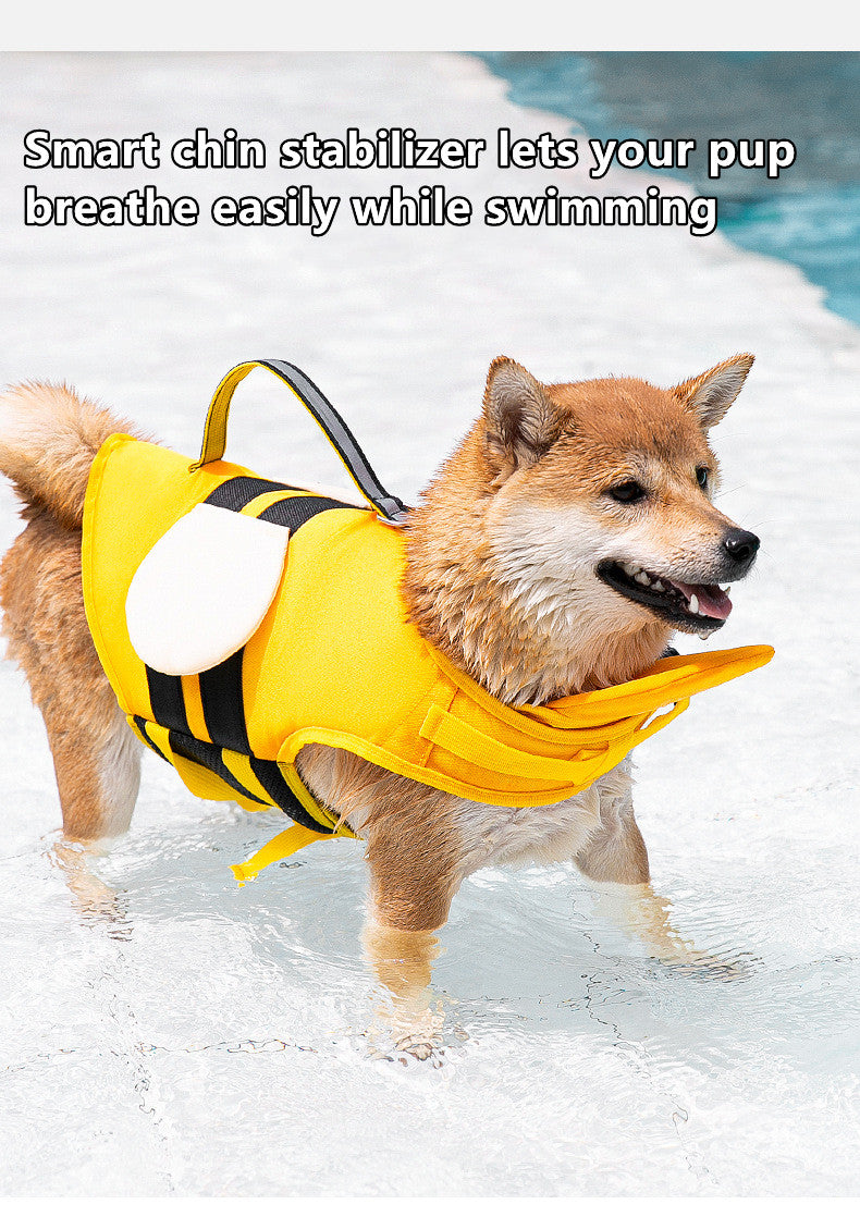 Ultimate Bee Shape Safety&Style- Premium Dog Life Jacket