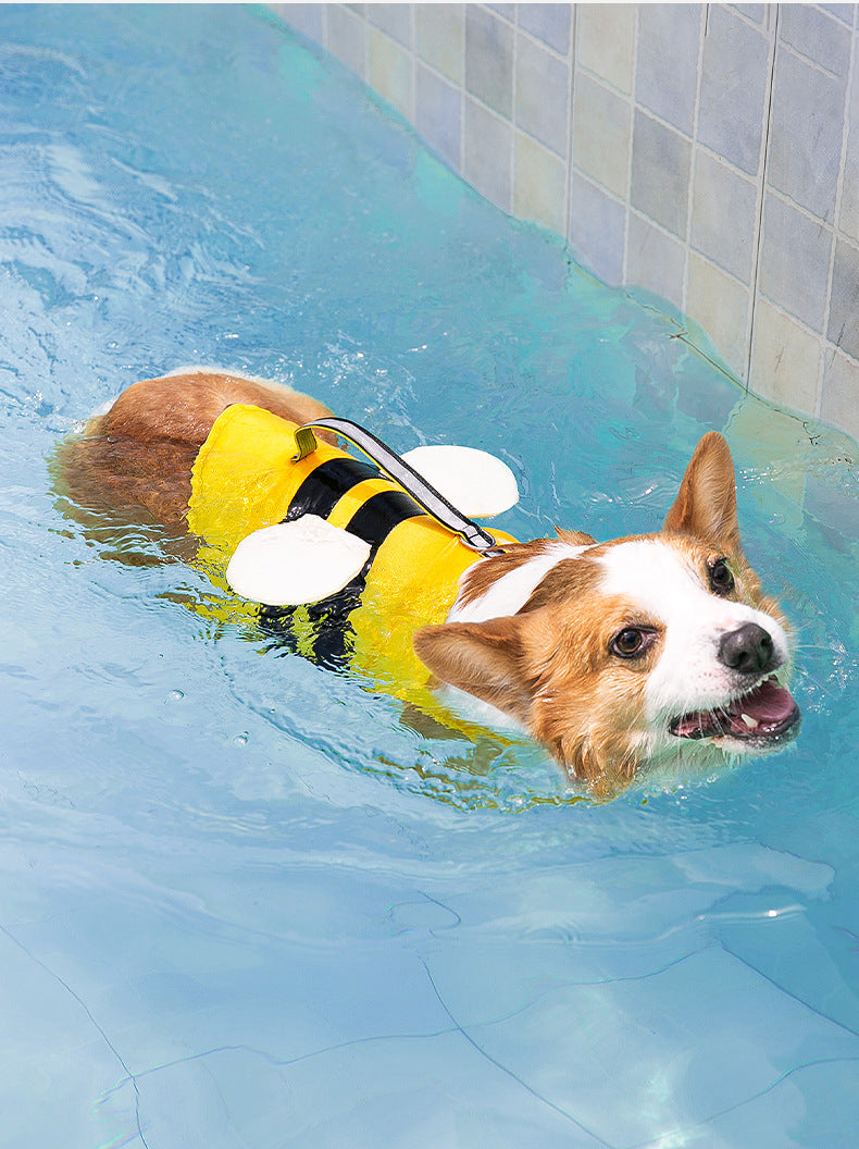 Ultimate Bee Shape Safety&Style- Premium Dog Life Jacket