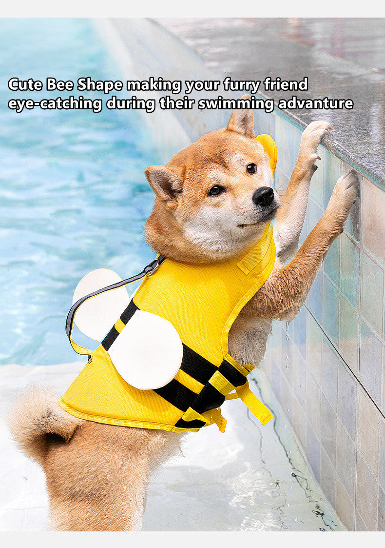 Ultimate Bee Shape Safety&Style- Premium Dog Life Jacket