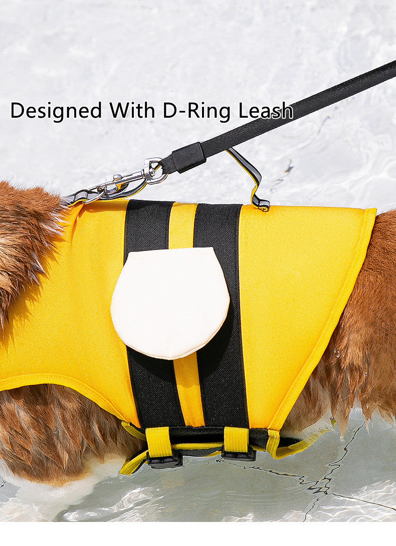 Ultimate Bee Shape Safety&Style- Premium Dog Life Jacket