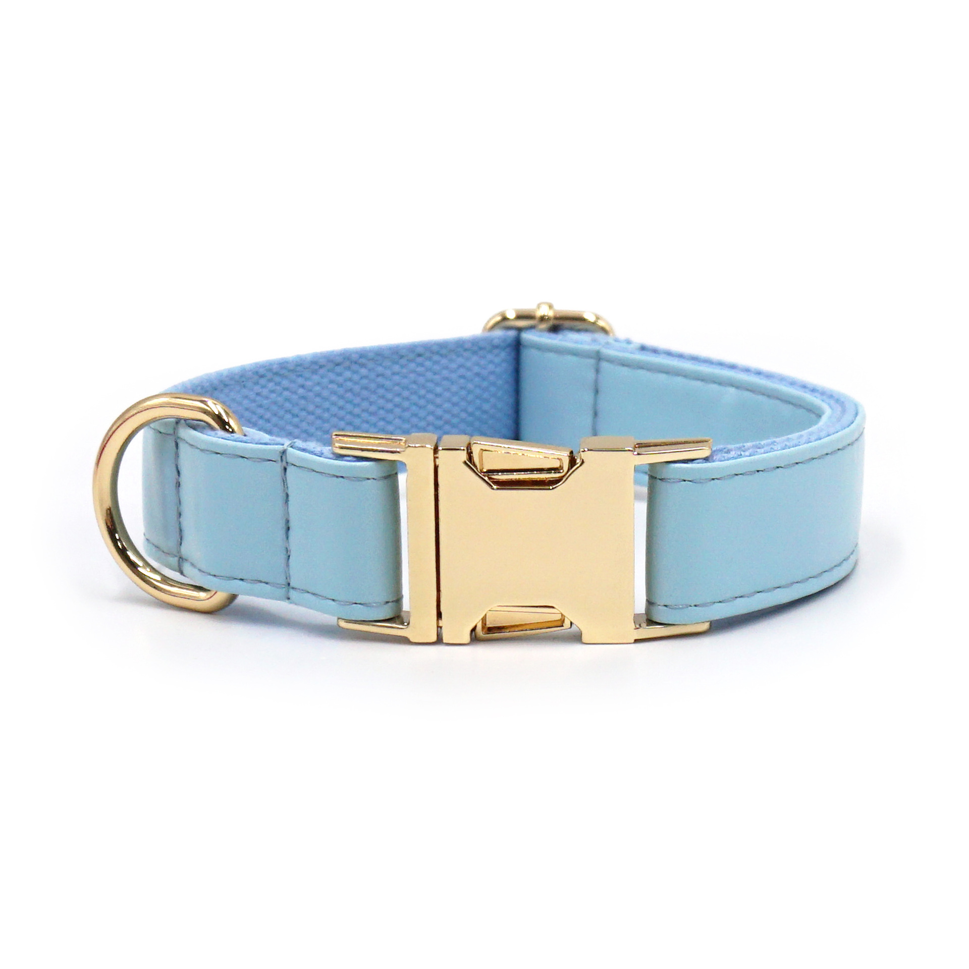 Elegant Personalized Leather Pet Collar – Luxury Style Meets Comfort