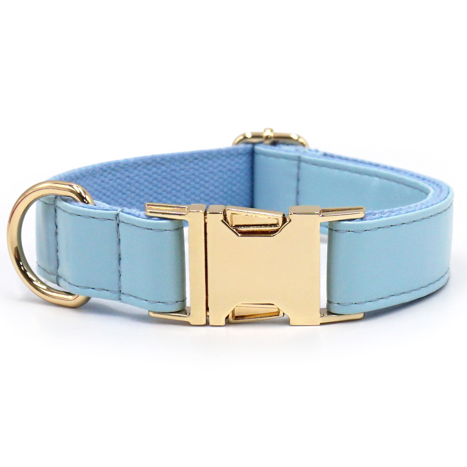 Elegant Personalized Leather Pet Collar – Luxury Style Meets Comfort