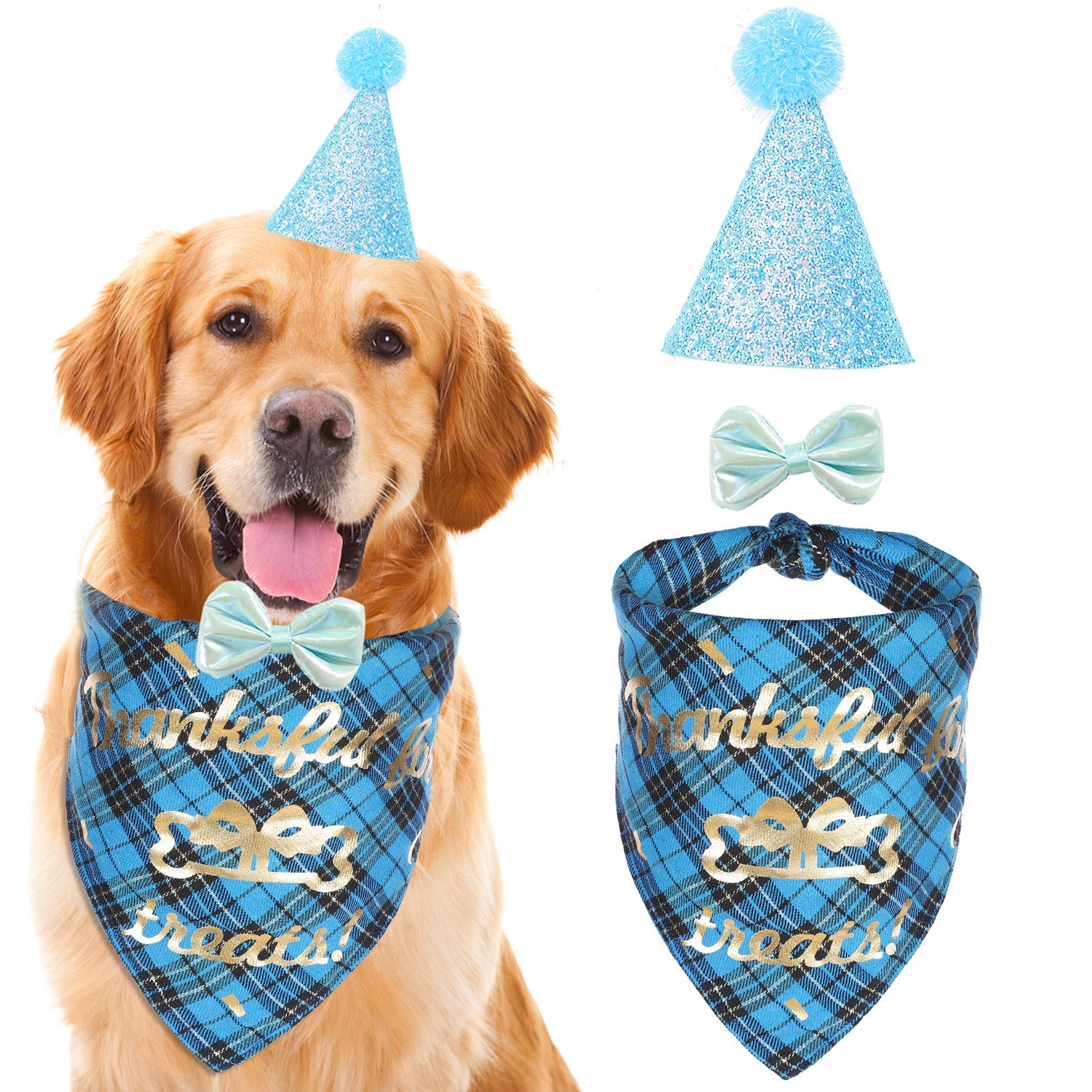 All-in-One Pet Birthday Set – Perfect Gift For Boy Dog & Cat Birthday Parties