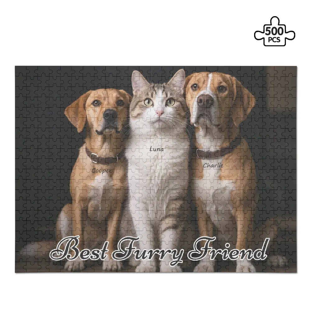 Custom Photo Puzzle - Turn Memories into Timeless Art (500 Pcs)