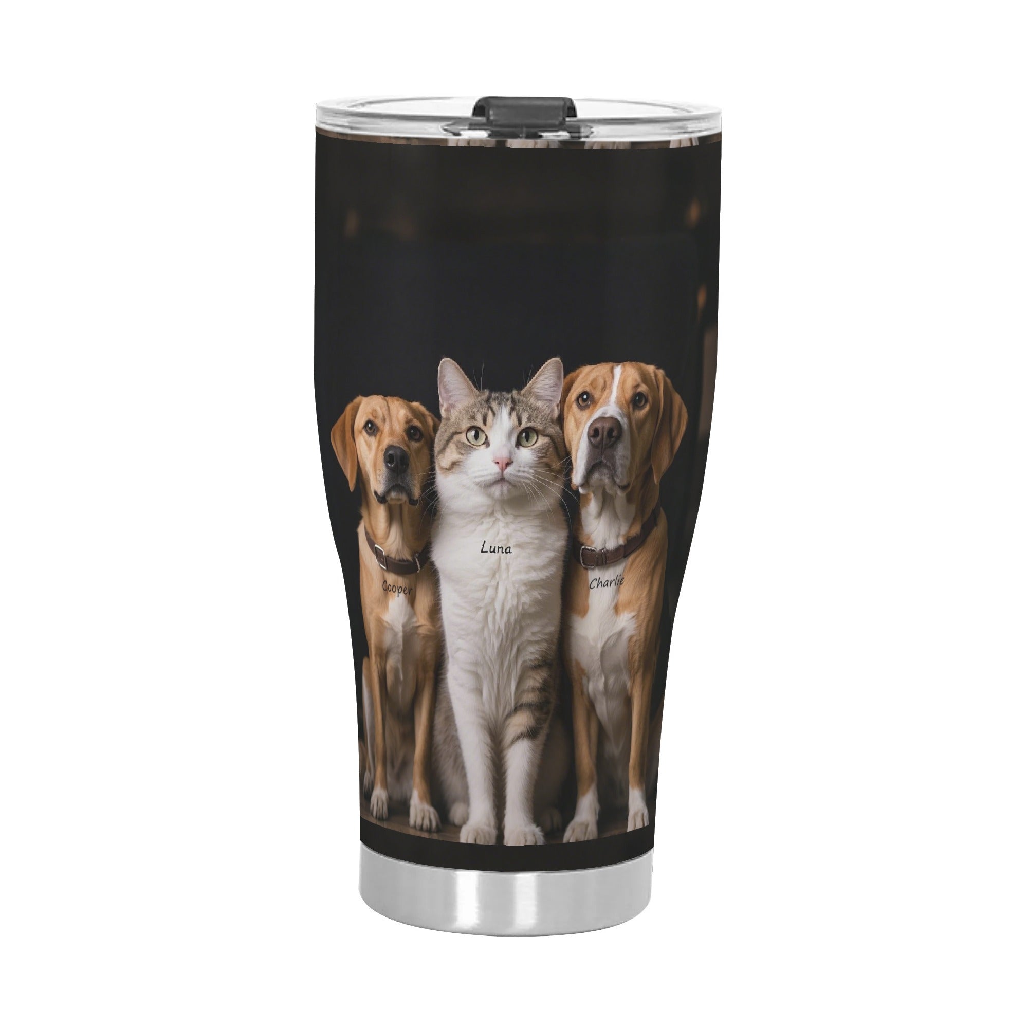 3D Personalized Stainless Steel Tumbler 30oz-Create Your Own Story