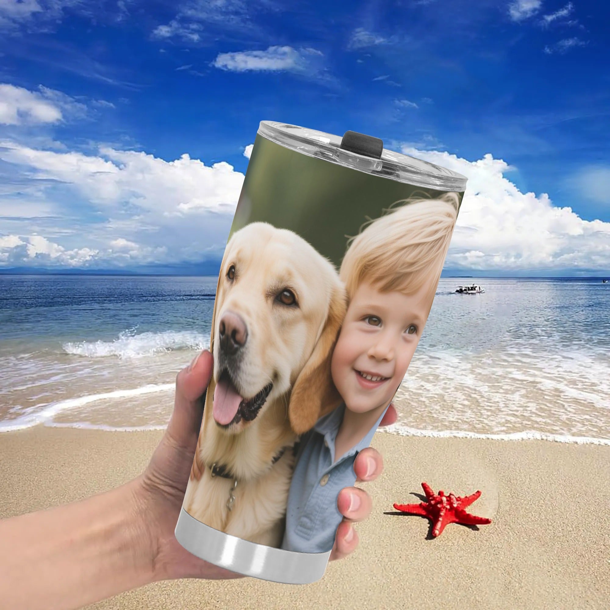 3D Personalized Stainless Steel Tumbler 30oz-Create Your Own Story