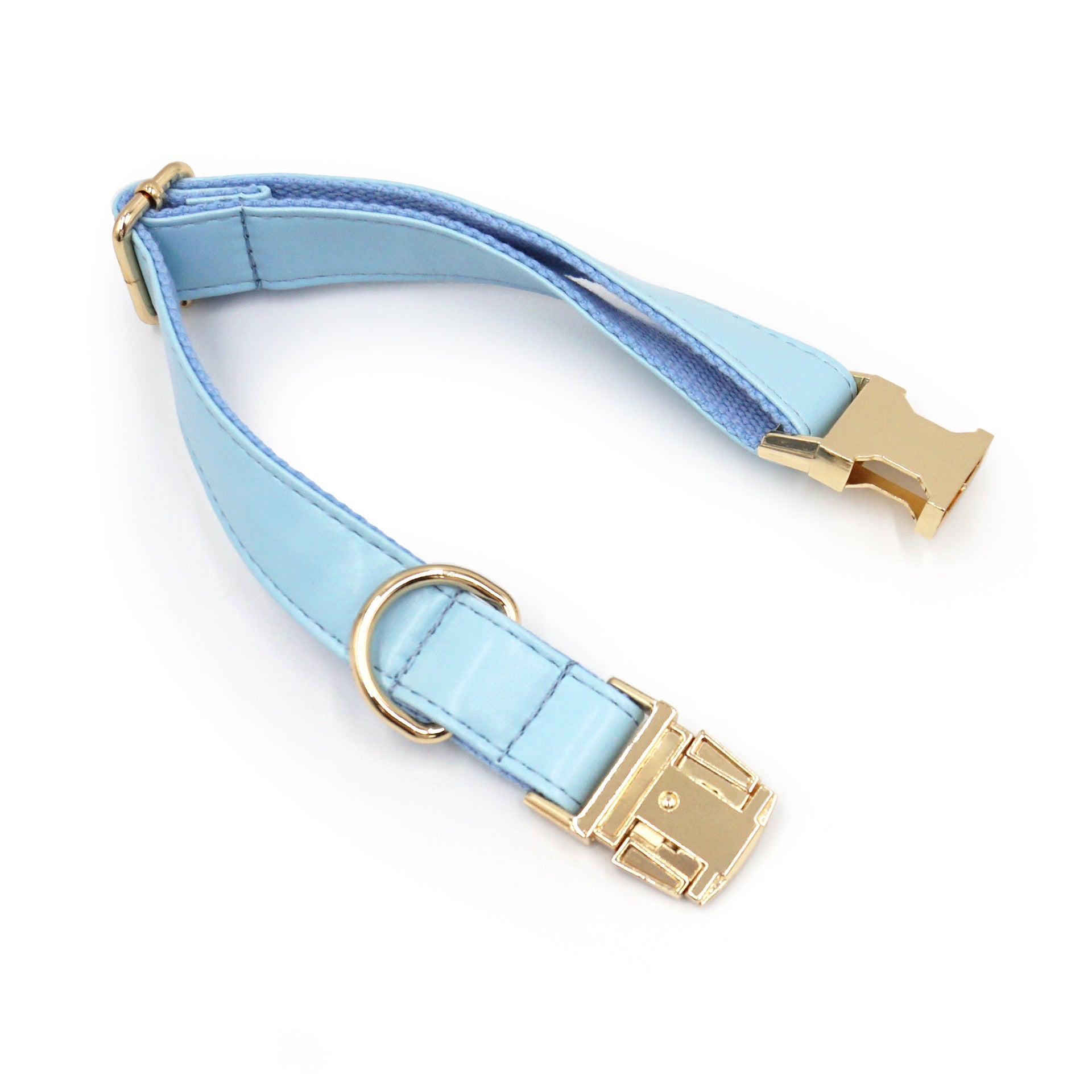 Elegant Personalized Leather Pet Collar – Luxury Style Meets Comfort