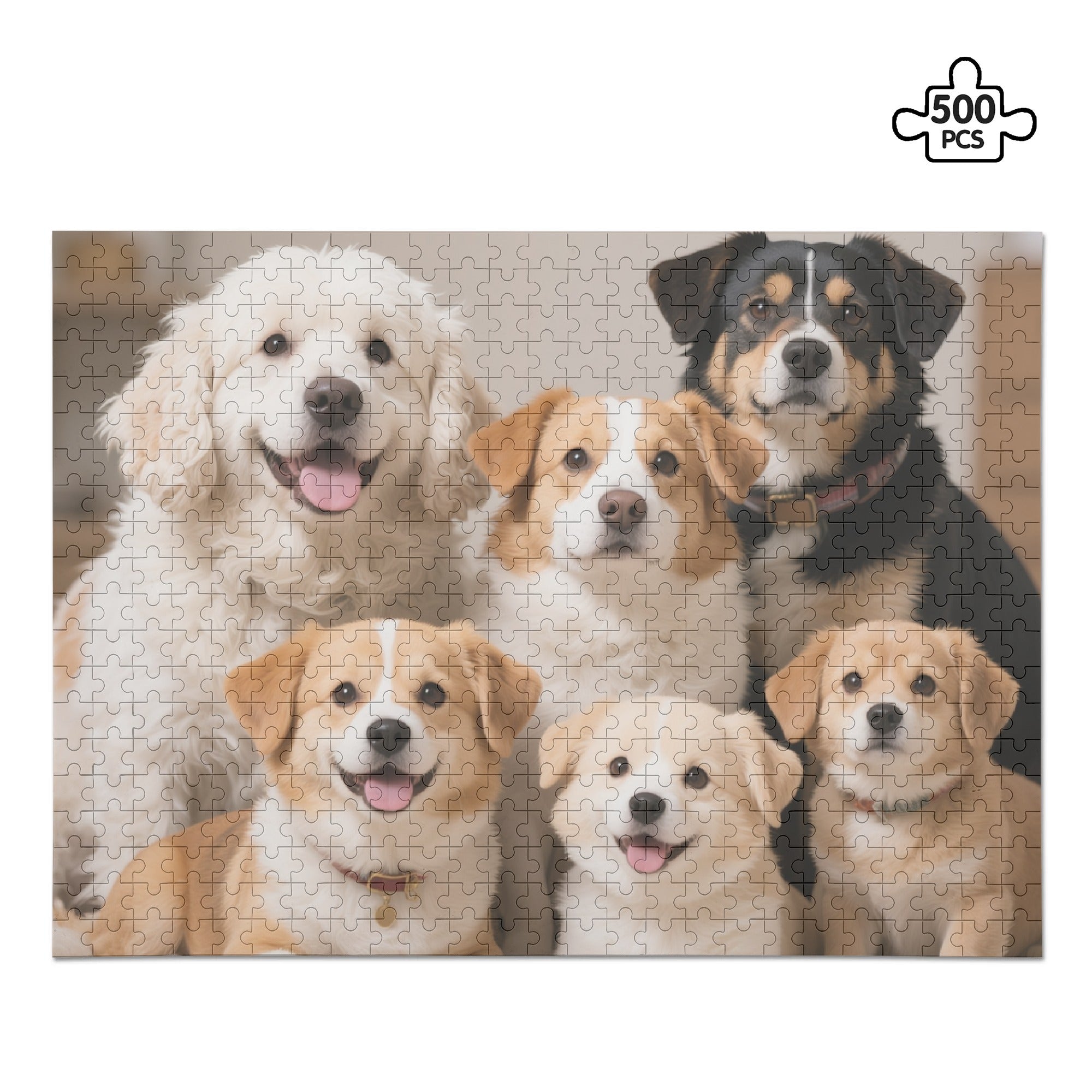 Custom Photo Puzzle - Turn Memories into Timeless Art (500 Pcs)