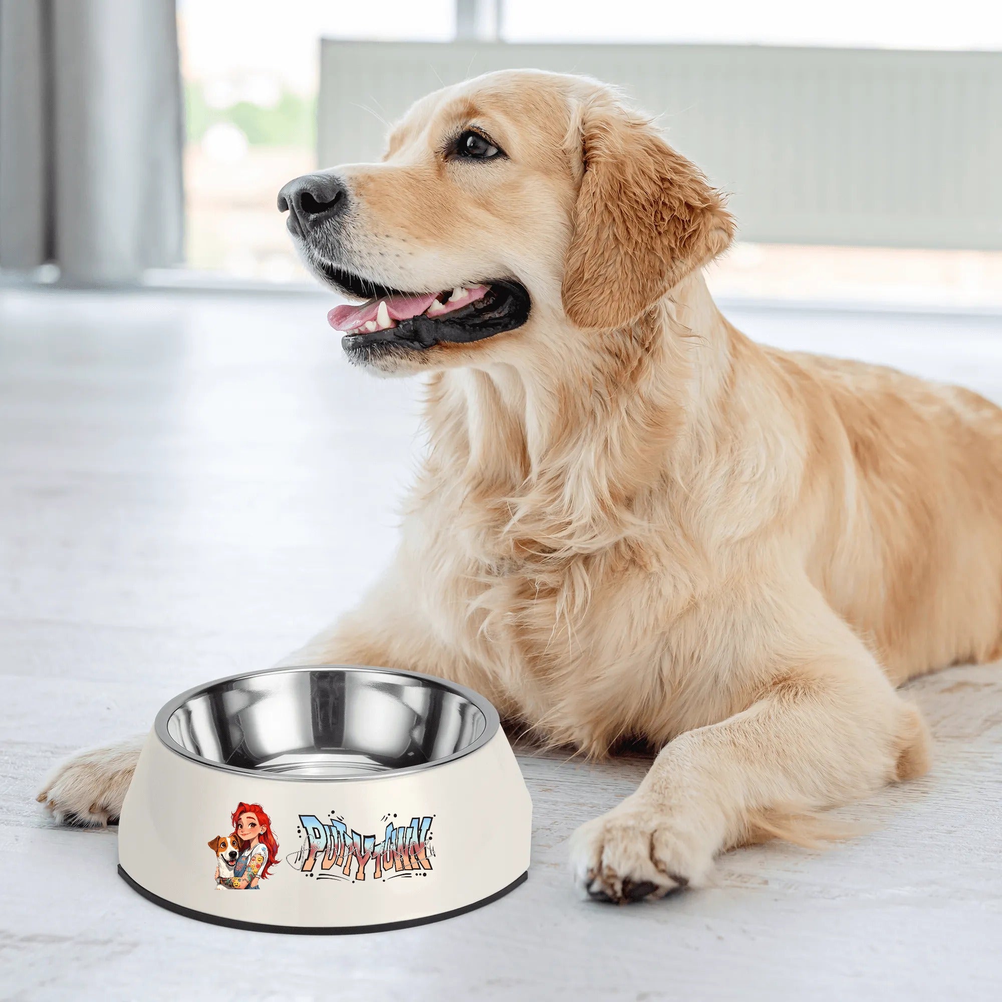 Customizable Stainless Steel Pet Bowl – Stylish &Personalized Feeding Time