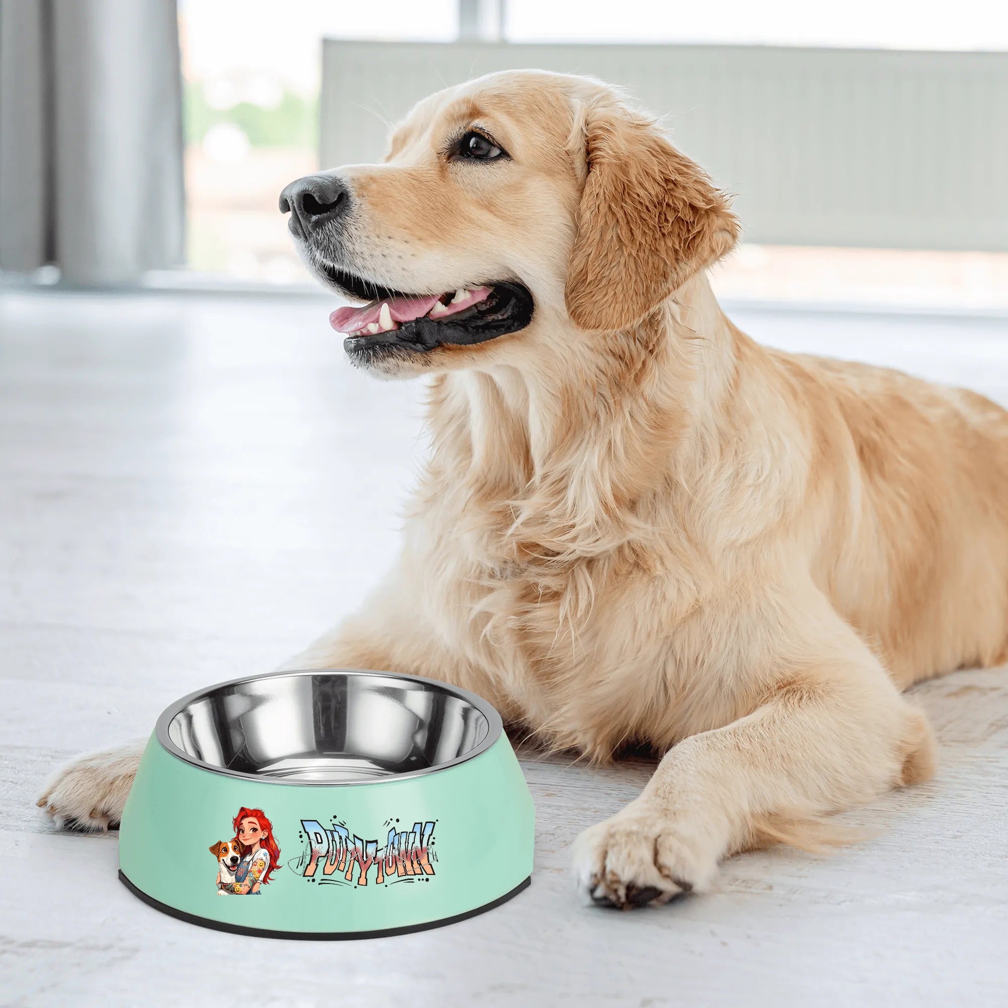 Customizable Stainless Steel Pet Bowl – Stylish &Personalized Feeding Time