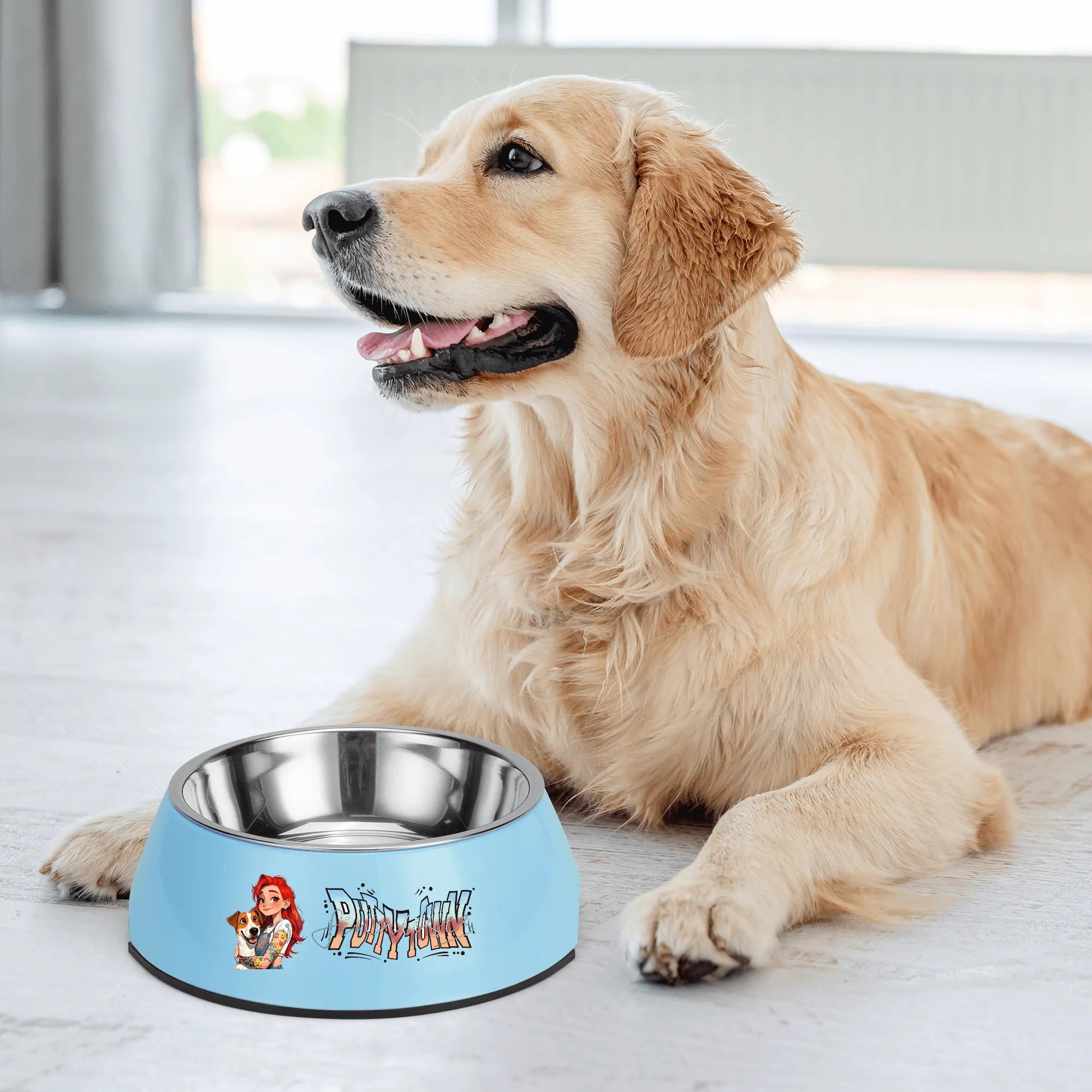 Customizable Stainless Steel Pet Bowl – Stylish &Personalized Feeding Time