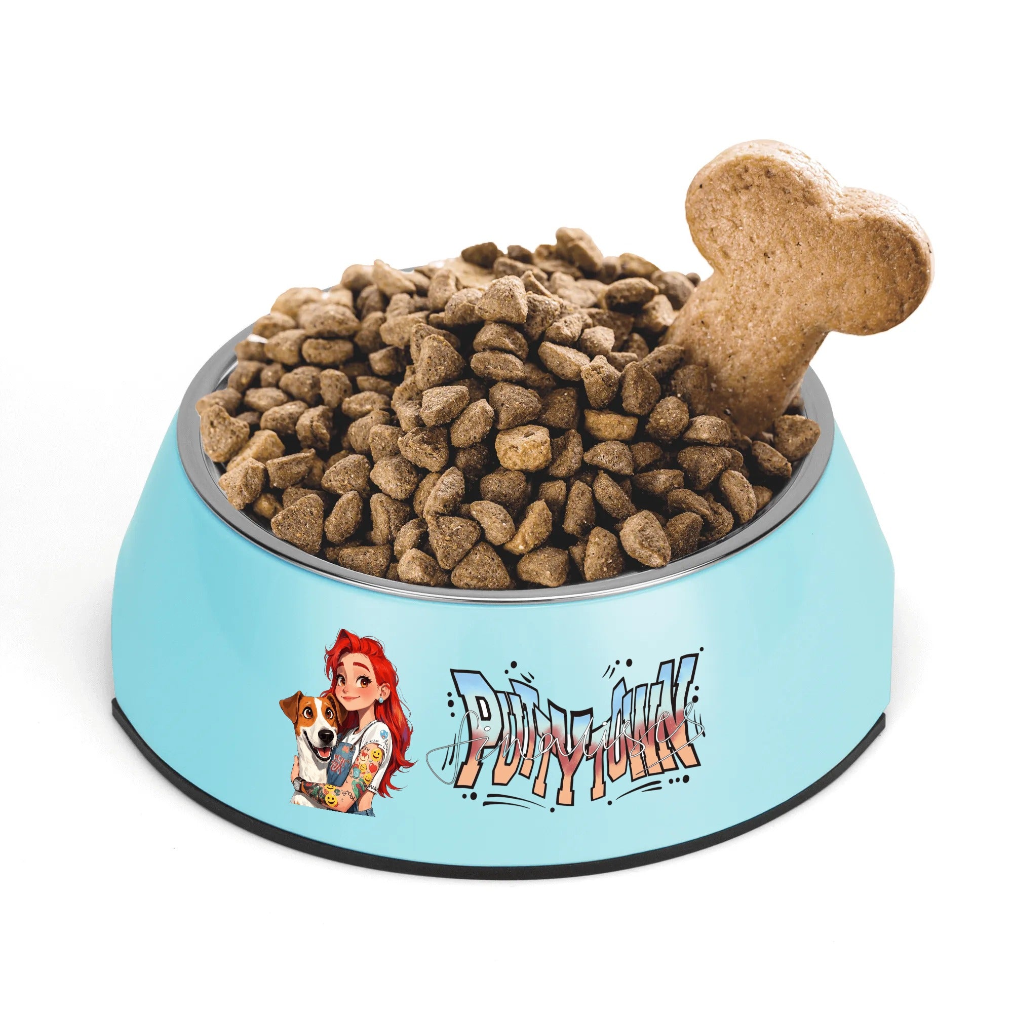 Customizable Stainless Steel Pet Bowl – Stylish &Personalized Feeding Time