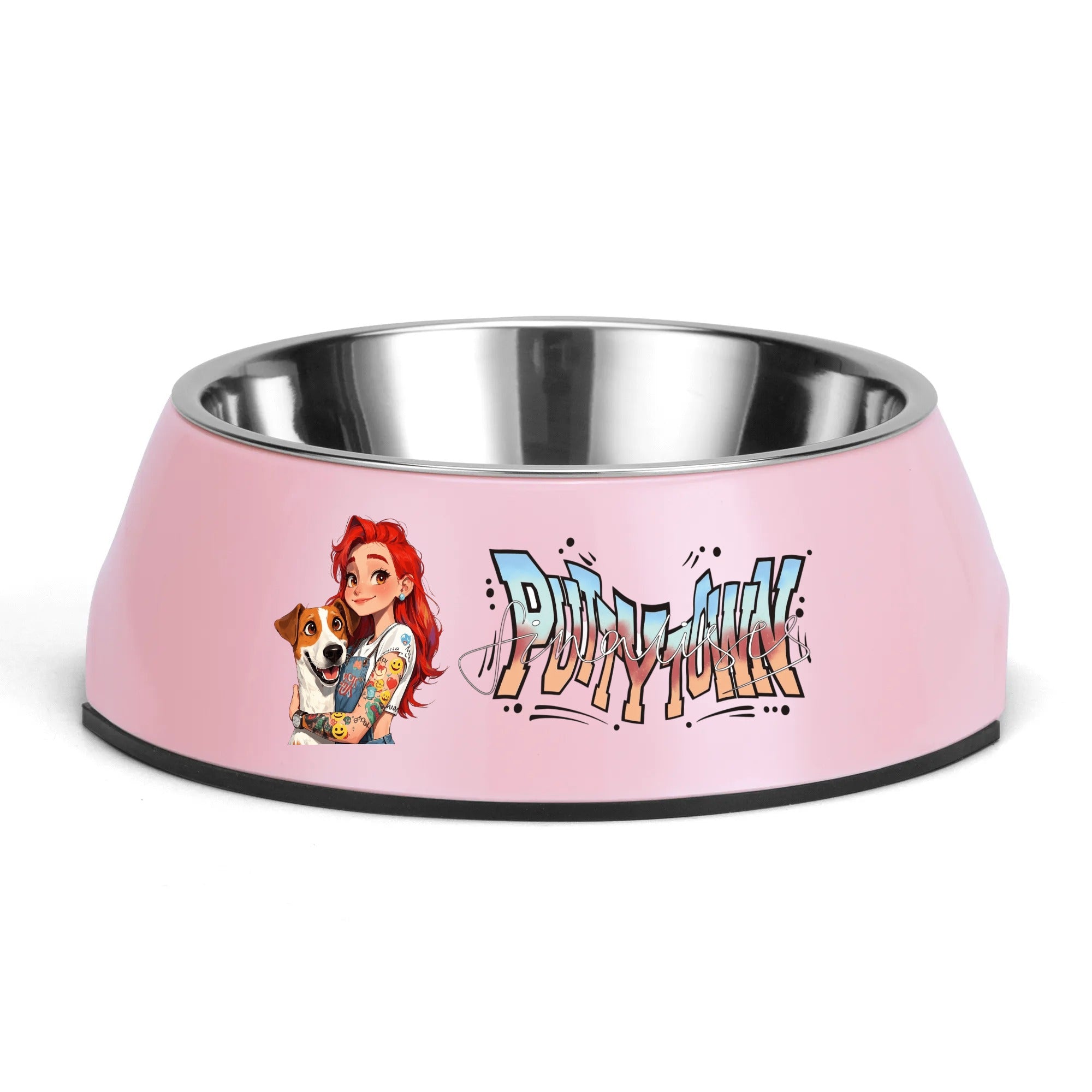 Customizable Stainless Steel Pet Bowl – Stylish &Personalized Feeding Time