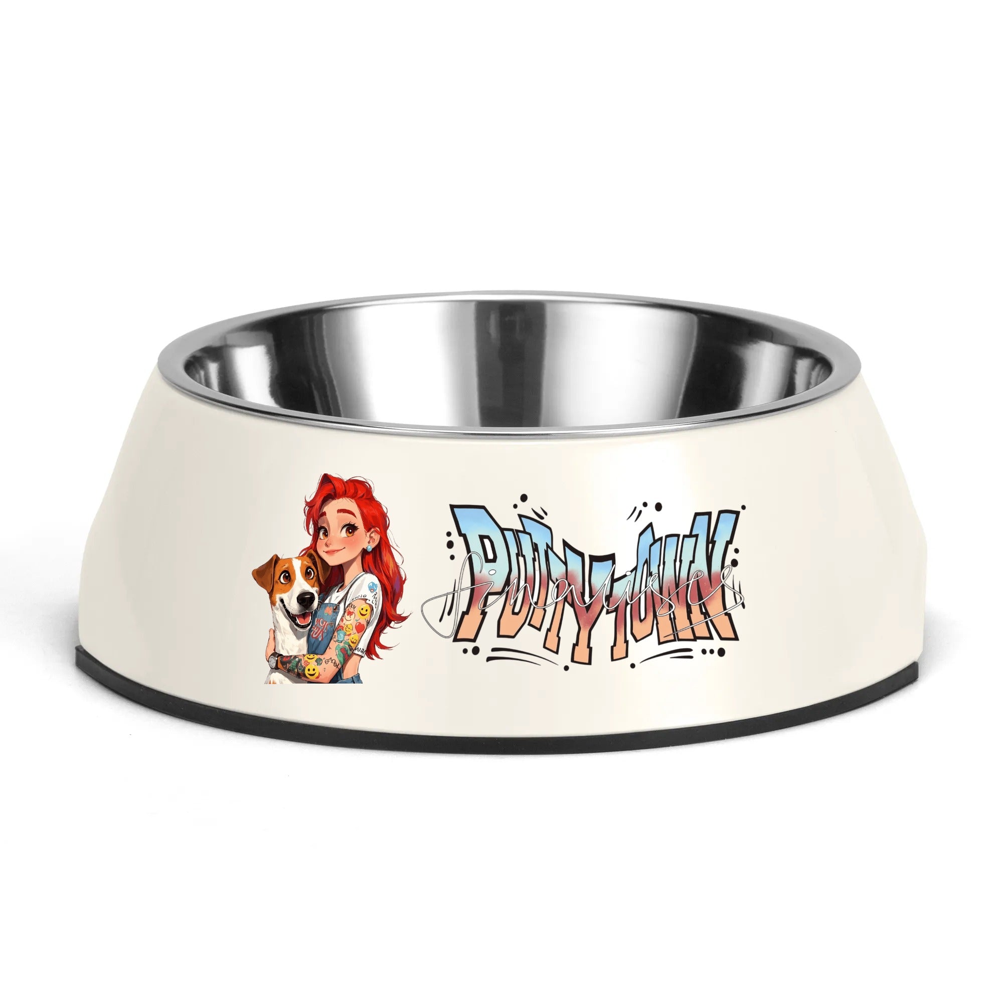 Customizable Stainless Steel Pet Bowl – Stylish &Personalized Feeding Time
