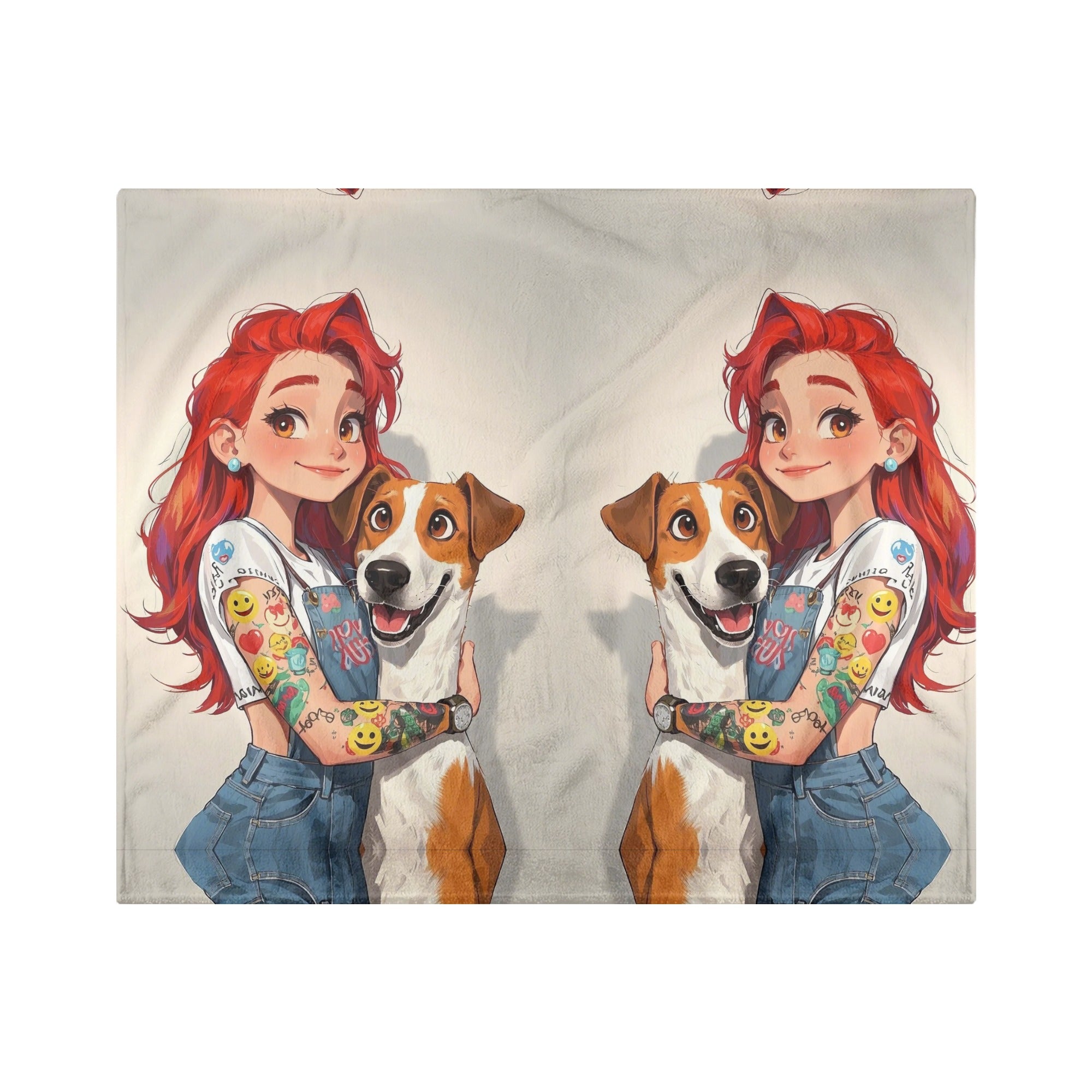 Custom Pet Blanket - Personalized Photo Design, Ultra-Soft & Machine-Washable