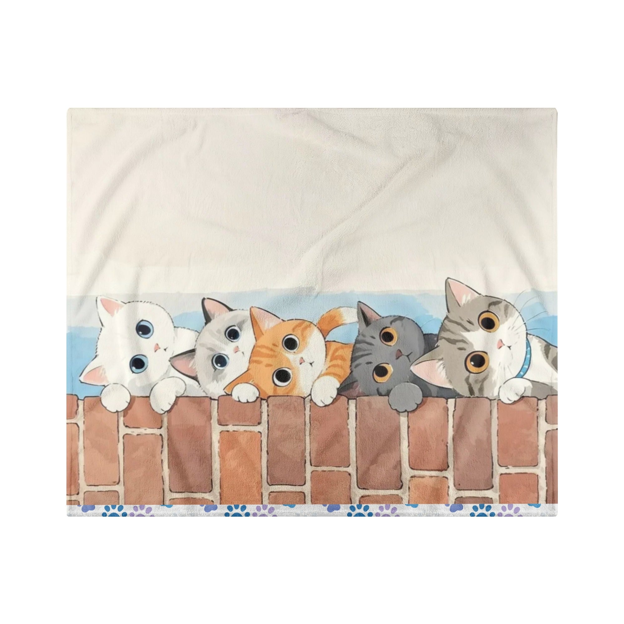 Custom Pet Blanket - Personalized Photo Design, Ultra-Soft & Machine-Washable