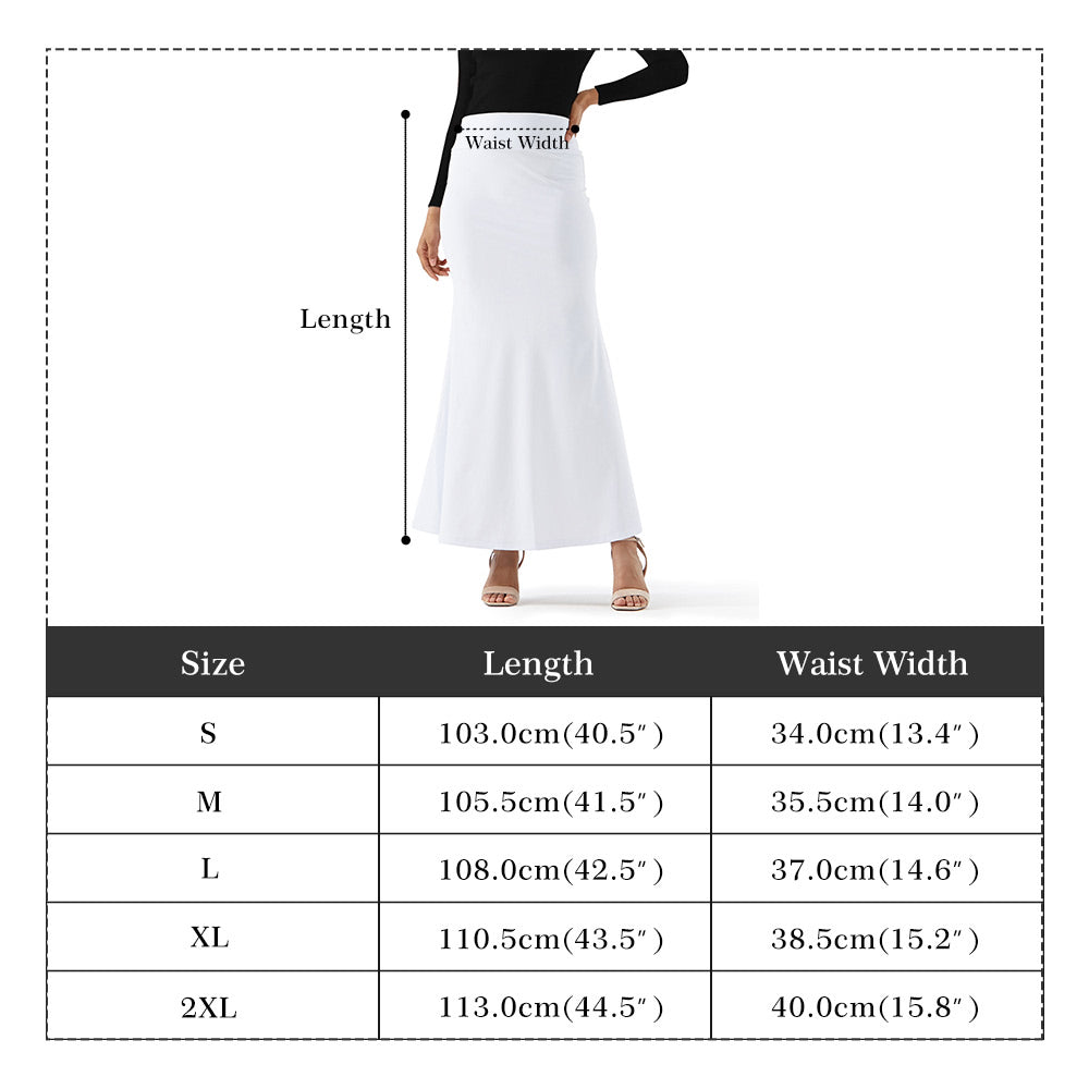 Custom Full-Print high-waisted Maxi Skirt--POD Design Skirt