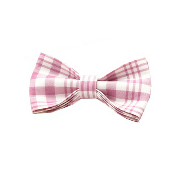 The Plaid Charm Cat Collar & Leash Set: Style, Safety & Purr-fect Comfort/Pink