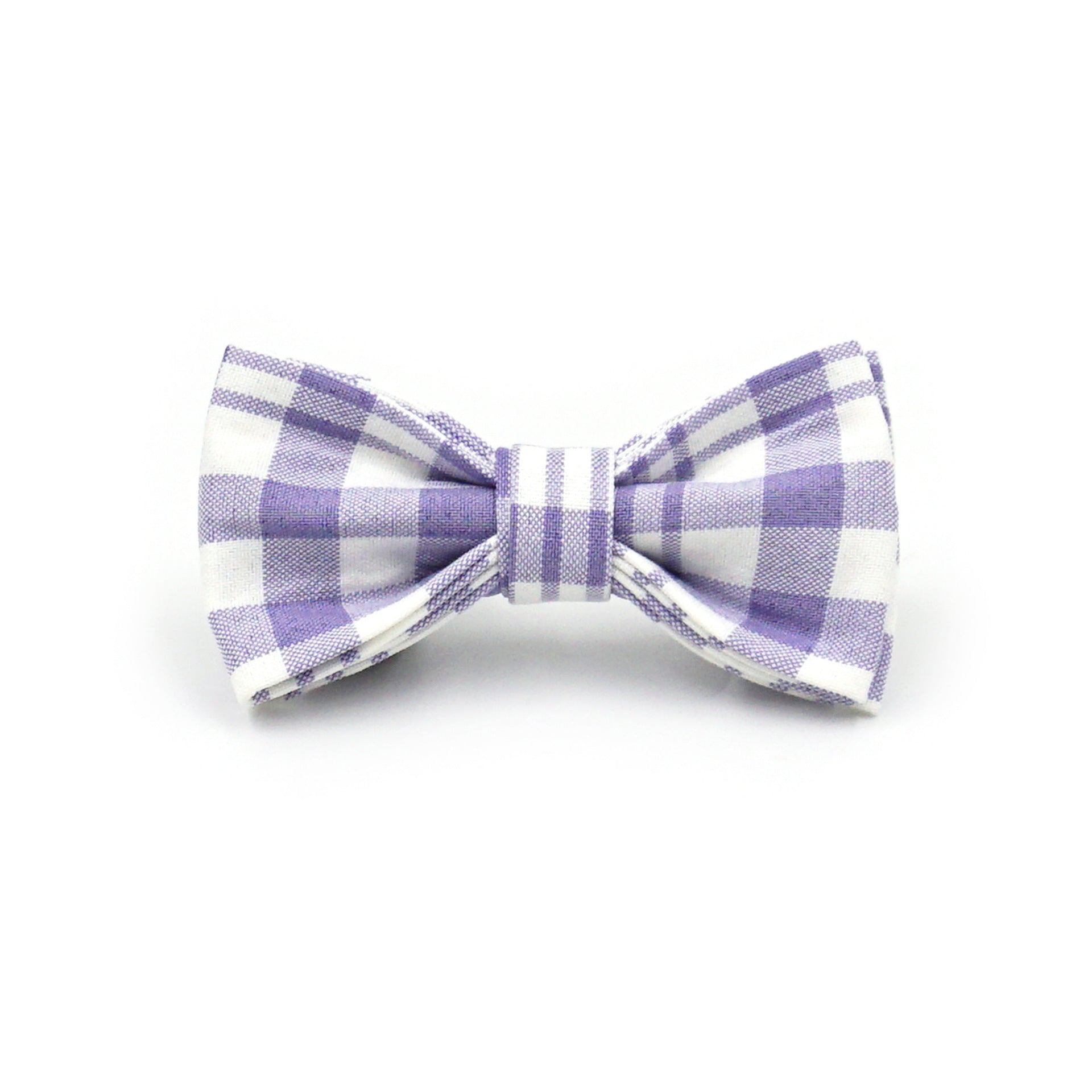The Plaid Charm Cat Collar & Leash Set: Style, Safety & Purr-fect Comfort/Purple
