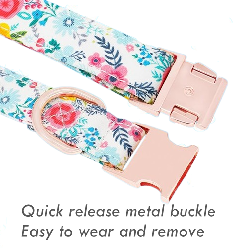 Luxury Cotton Cat Collar Leash Set – Elegance for Your Beloved Purr Friend/Grey