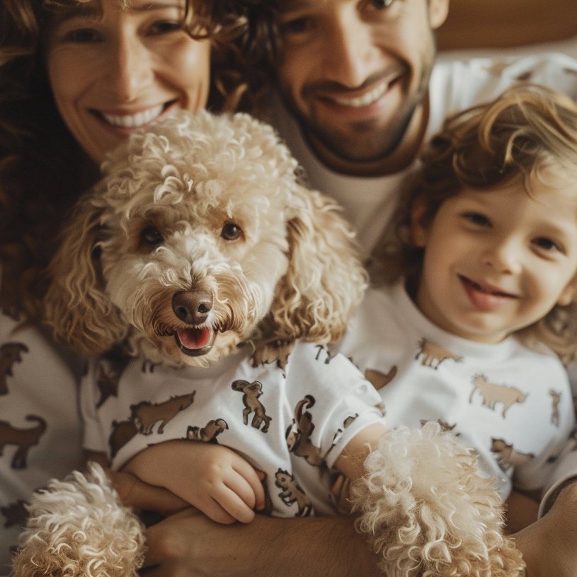 Create Custom Matching Outfits for the Whole Family — Including Your Pet!