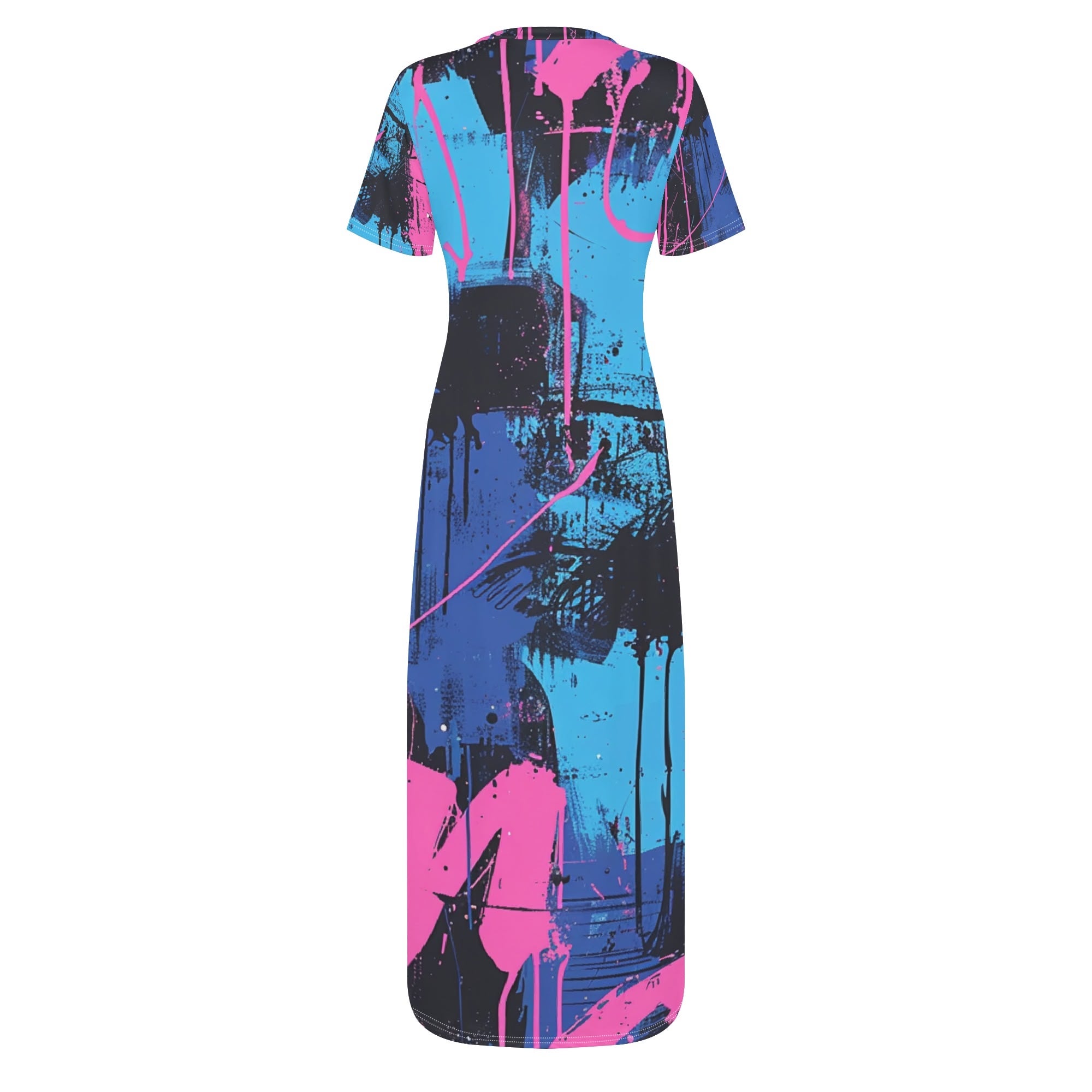 Womens POD Dress Casual All Over Print Dresses