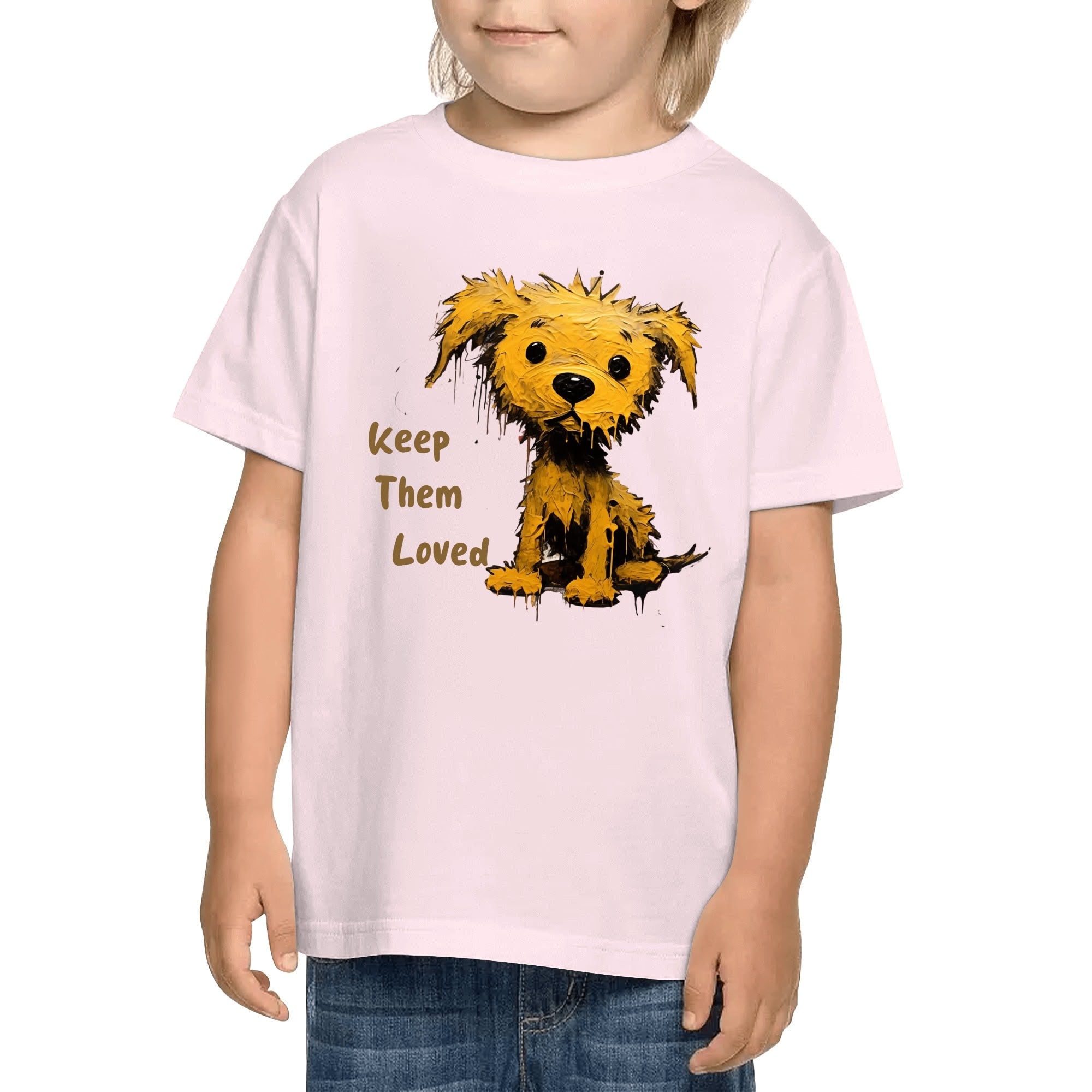 Kids Cotton Front Printing T-Shirt